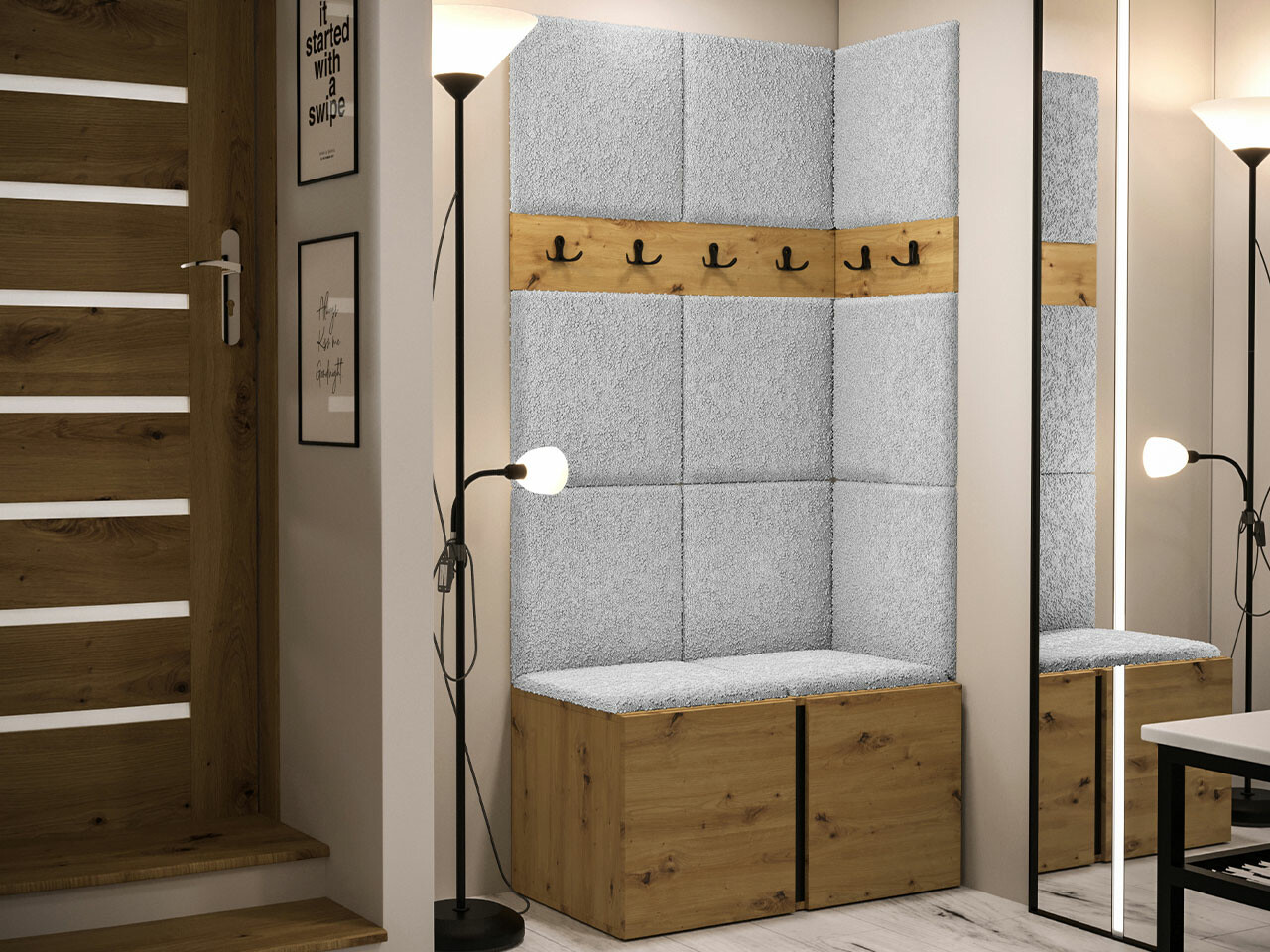 Прихожая Hartford 264 (Artisan дуб)