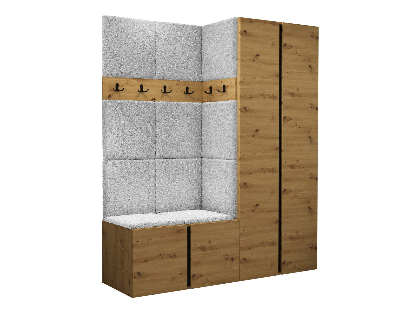 Прихожая Hartford 266 (Artisan дуб)