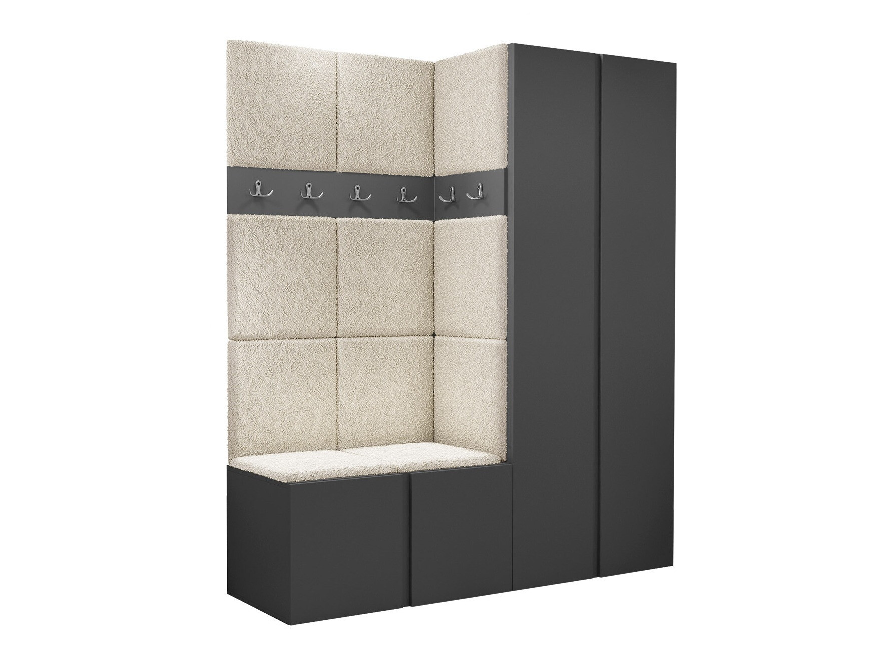 Прихожая Hartford 266 (Графит)