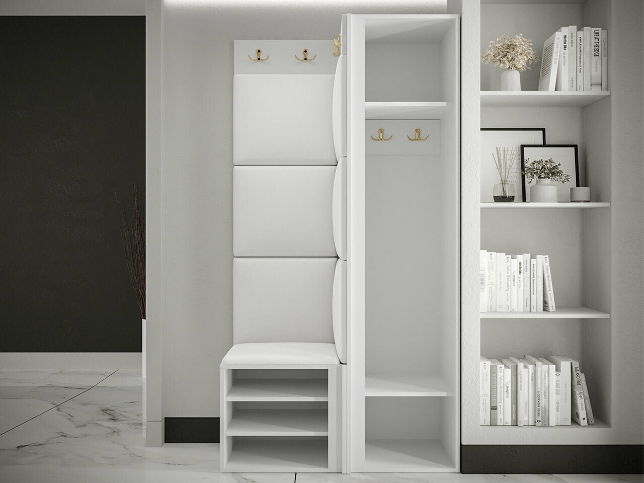 Прихожая Hartford 382 (Чёрный)