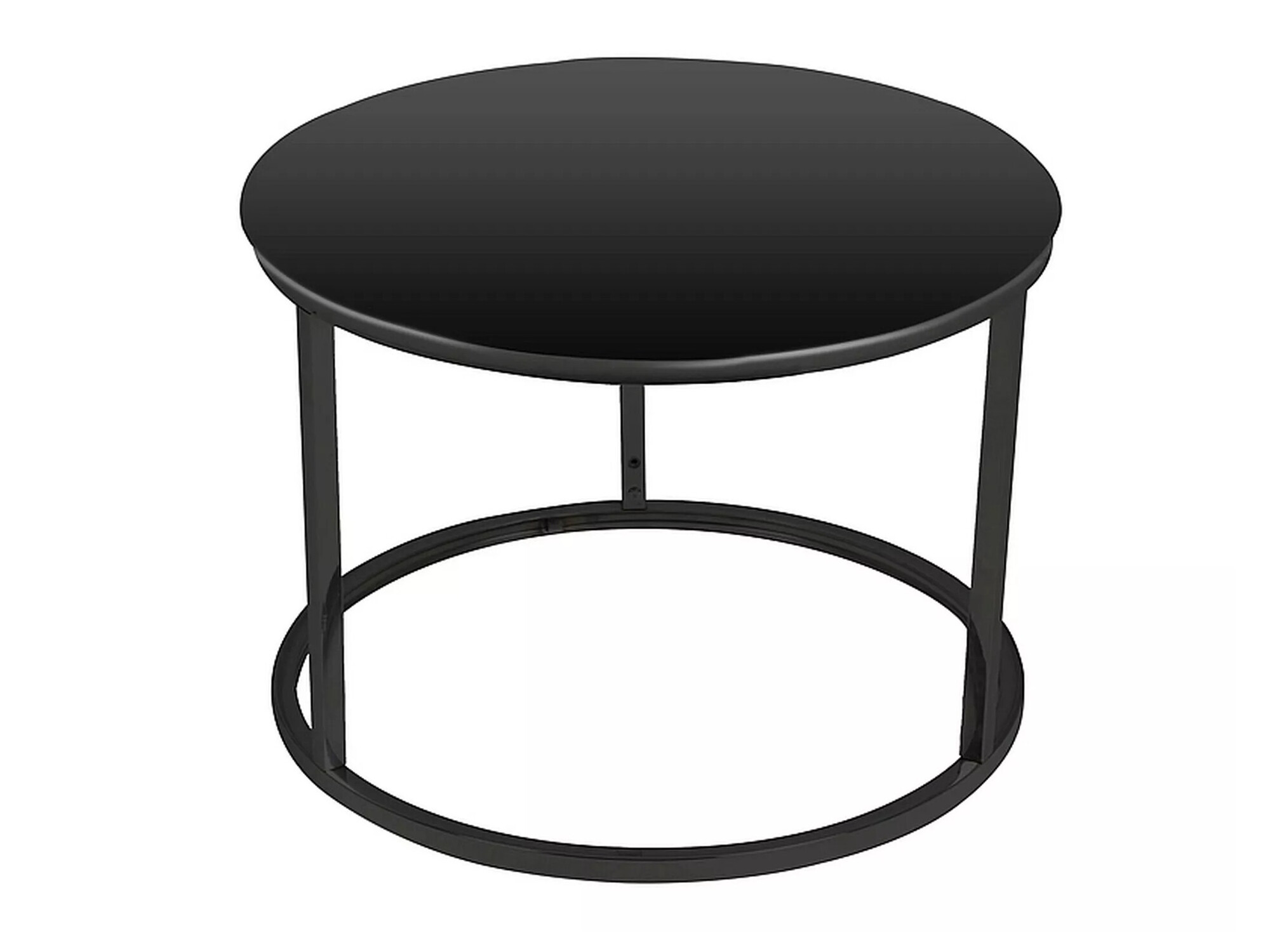 Žurnālu galdiņu komplekts Detroit 494 (Melns)