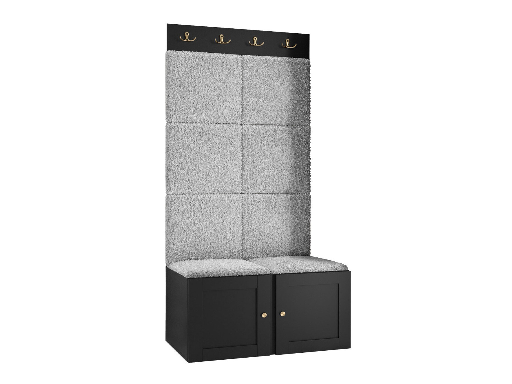 Priekšnama komplekts Hartford 375 (Melns)