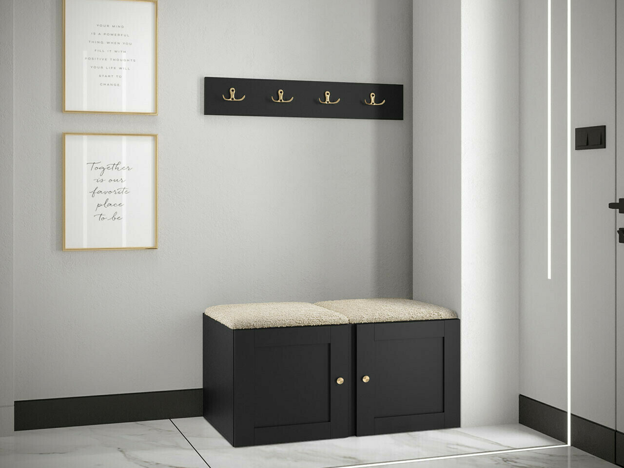 Прихожая Hartford 376 (Белый)