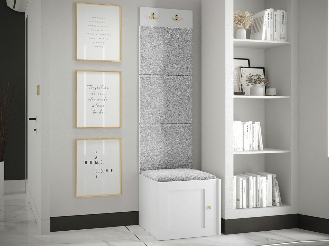 Прихожая Hartford 378 (Белый)