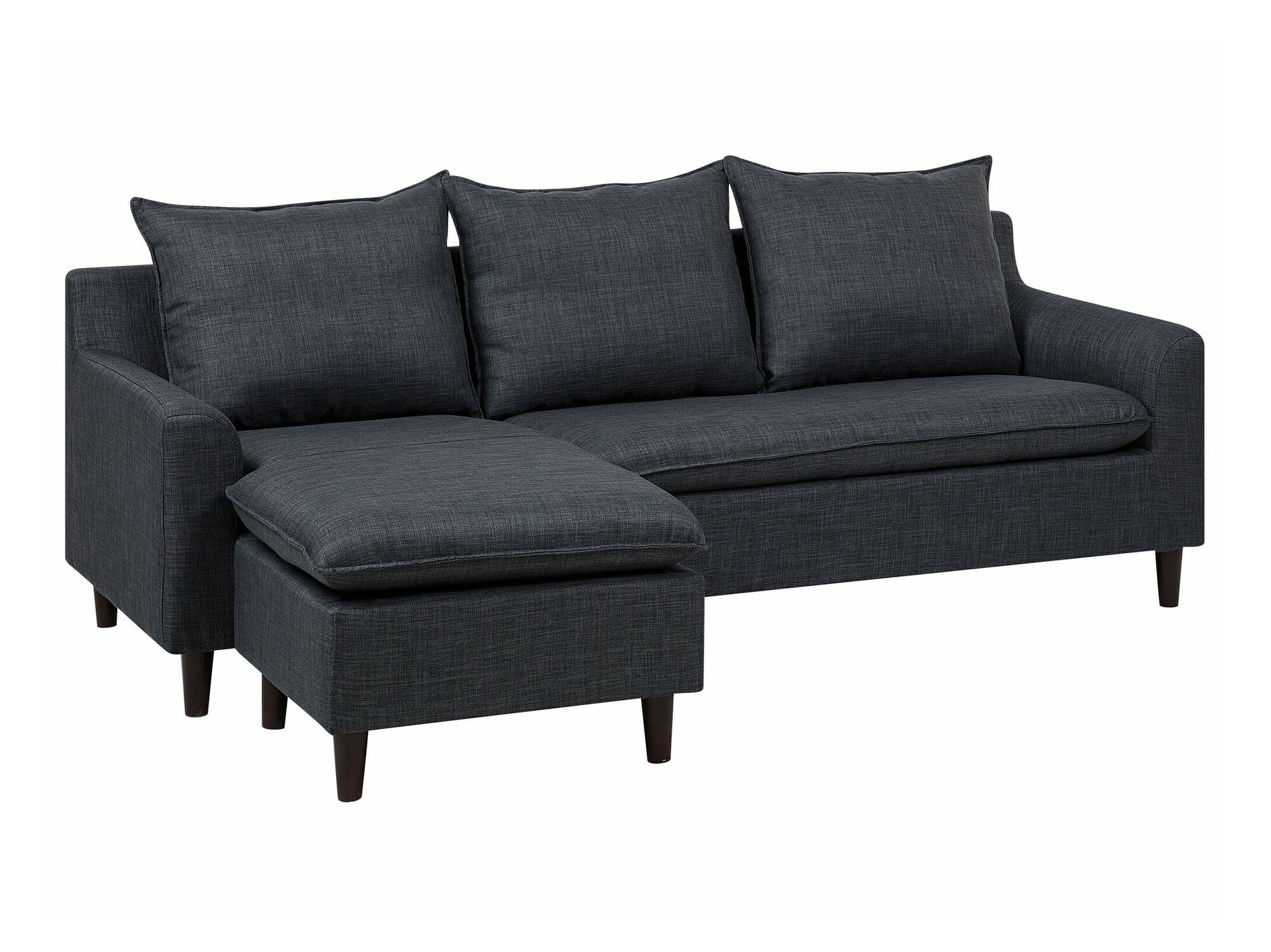 Stūra dīvāns Berwyn 1395 (Tumši pelēks)