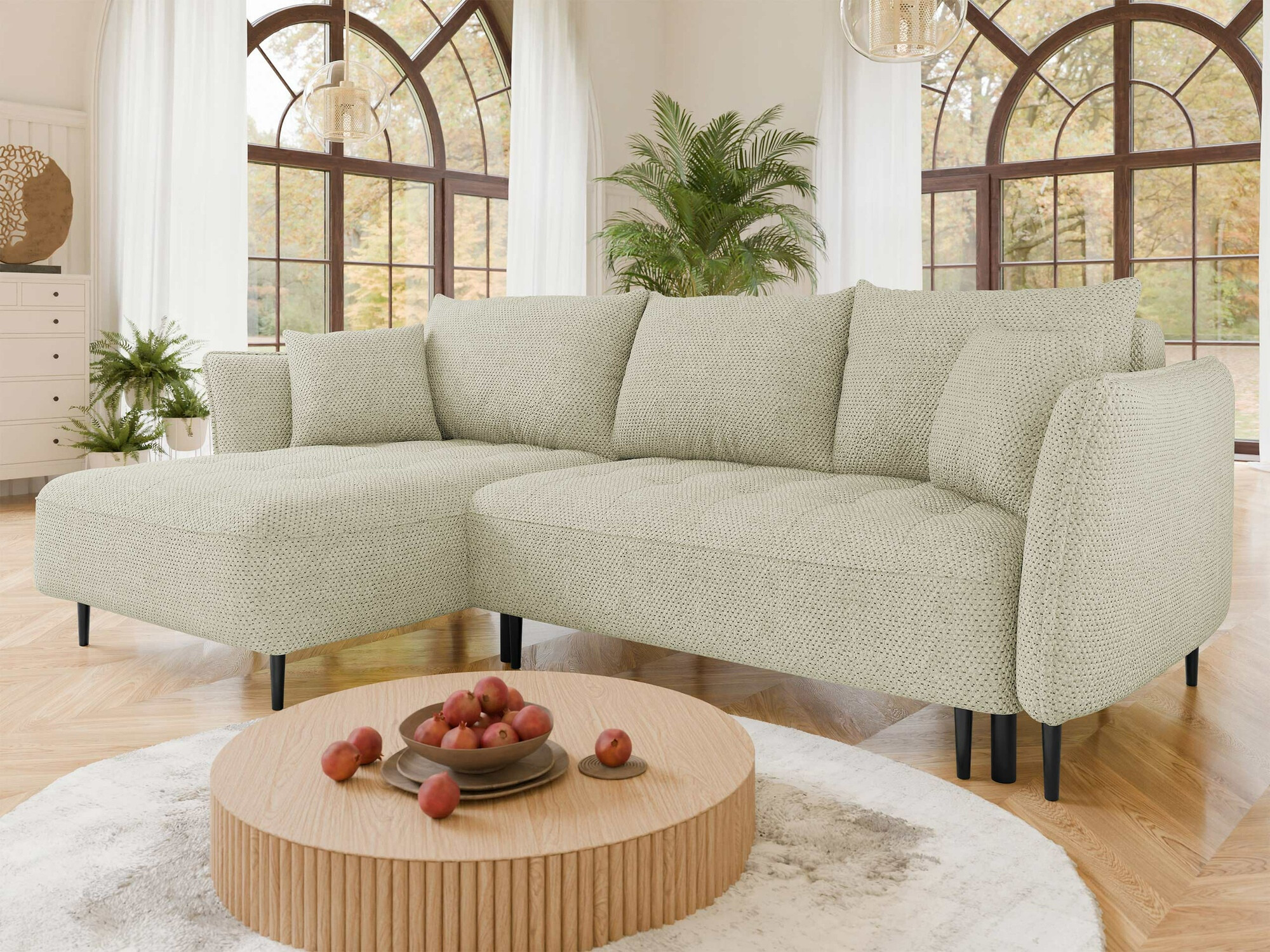 Stūra dīvāns TrendyNest 102 (Onega 02)