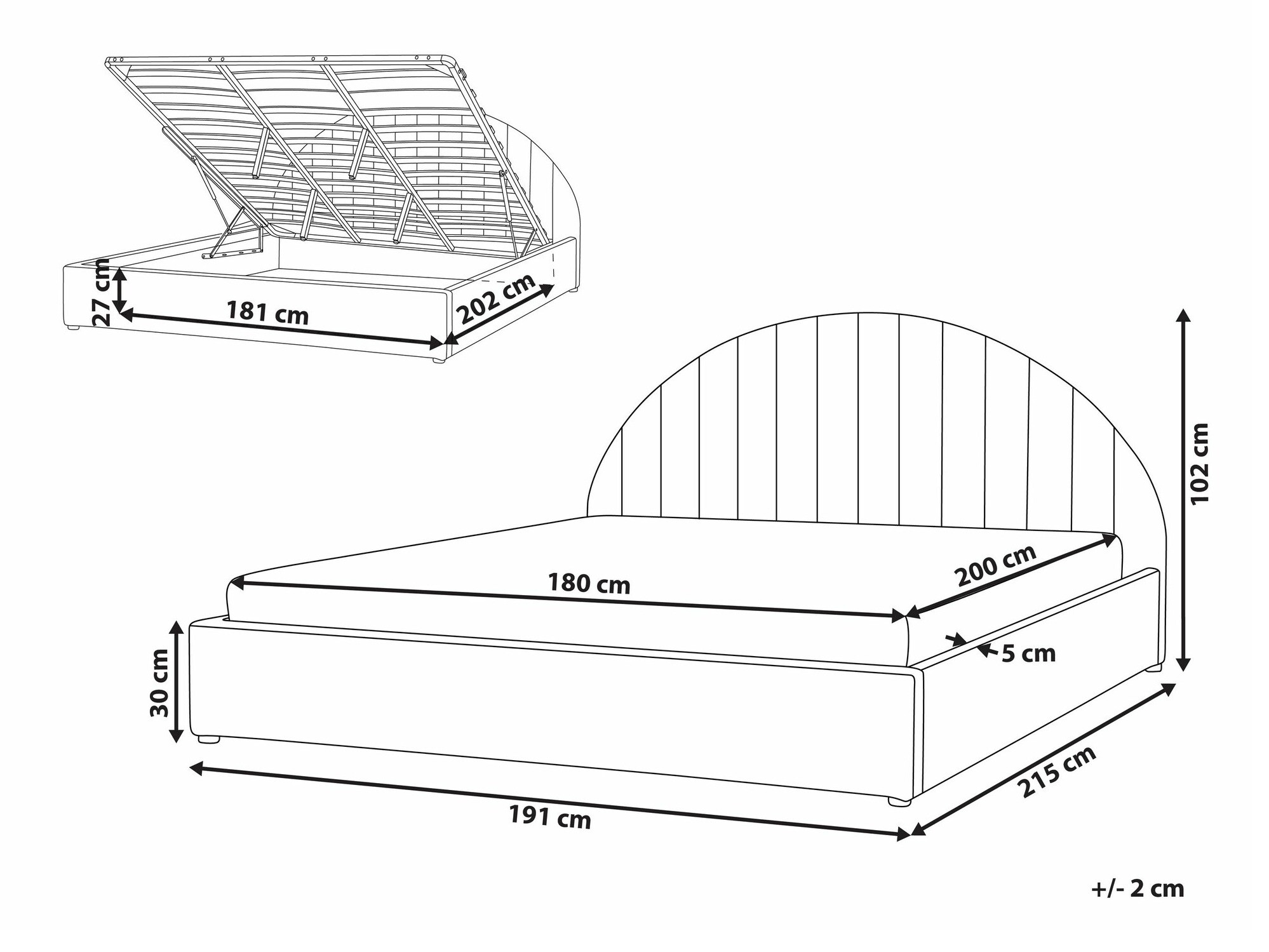 Кровать Berwyn 2220
