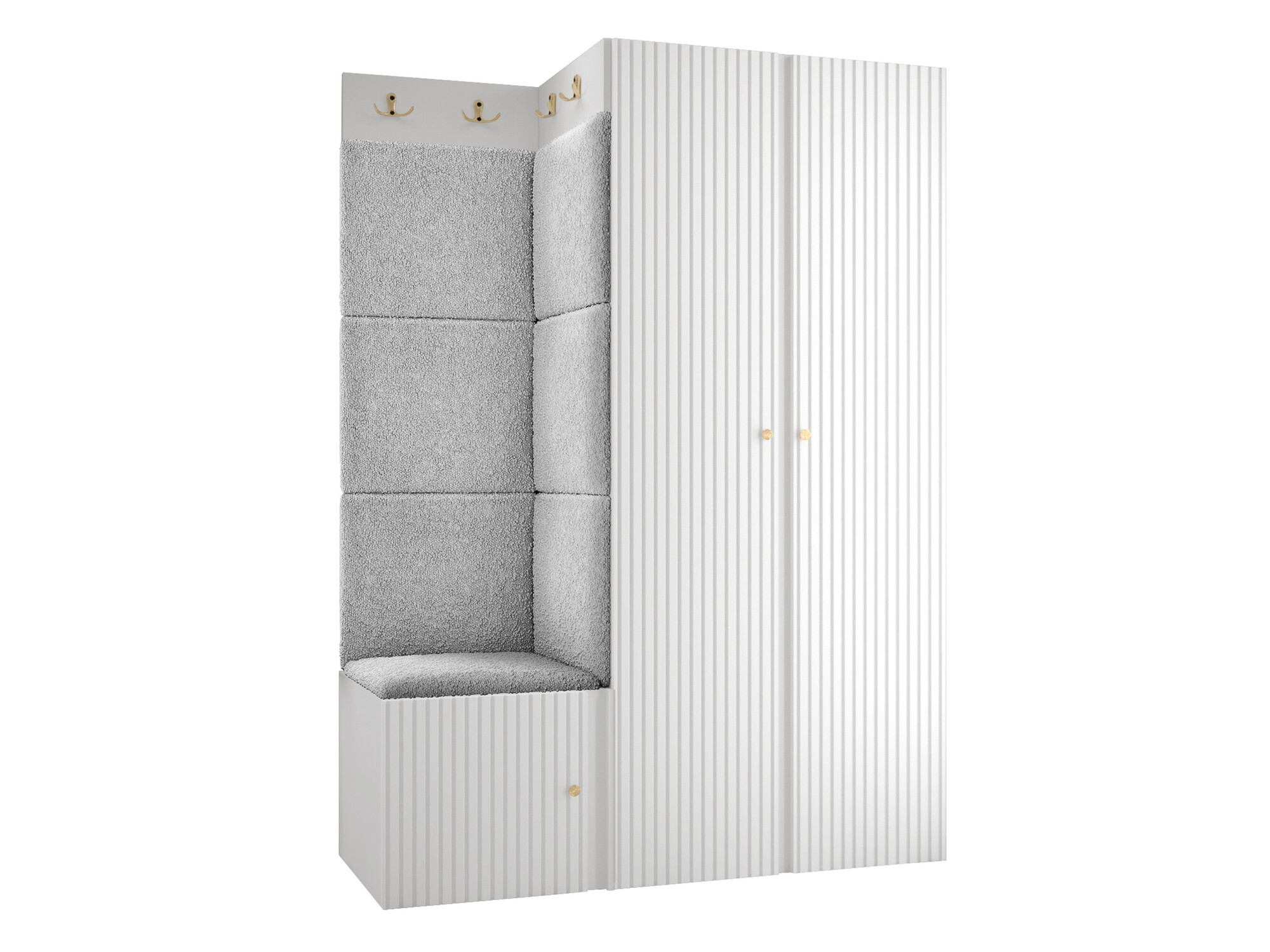 Priekšnama komplekts Hartford 387 (Balts)