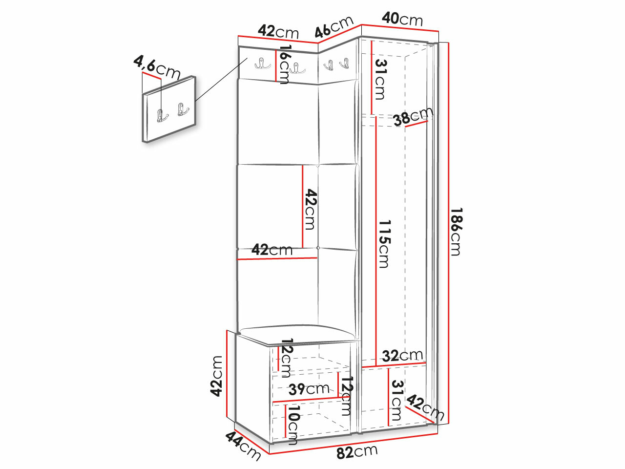 Priekšnama komplekts Hartford 391 (Abriamo 6)