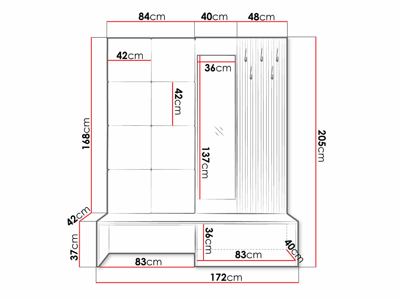 Прихожая Hartford 322 (Abriamo 3)