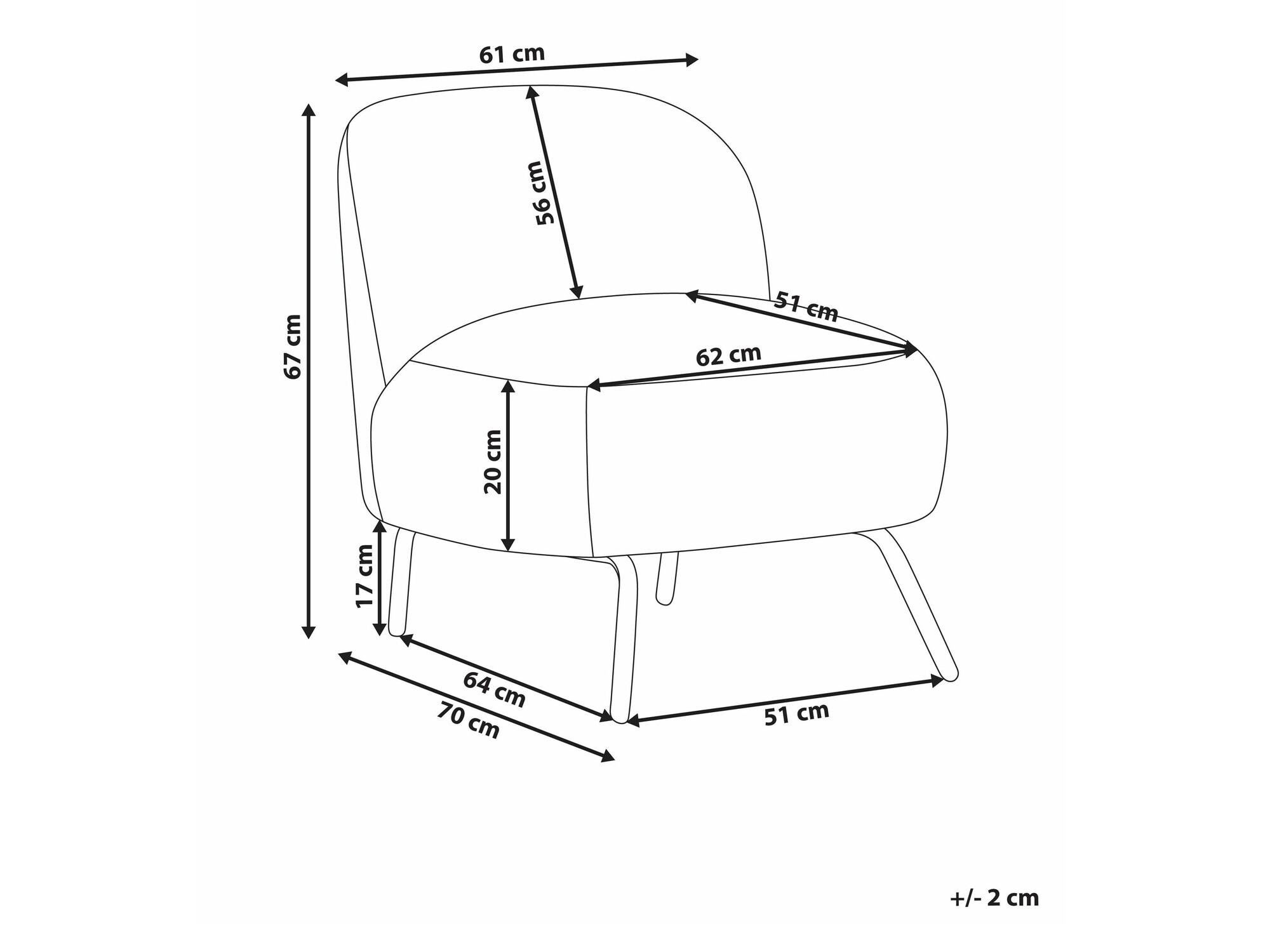 Кресло Berwyn 2223