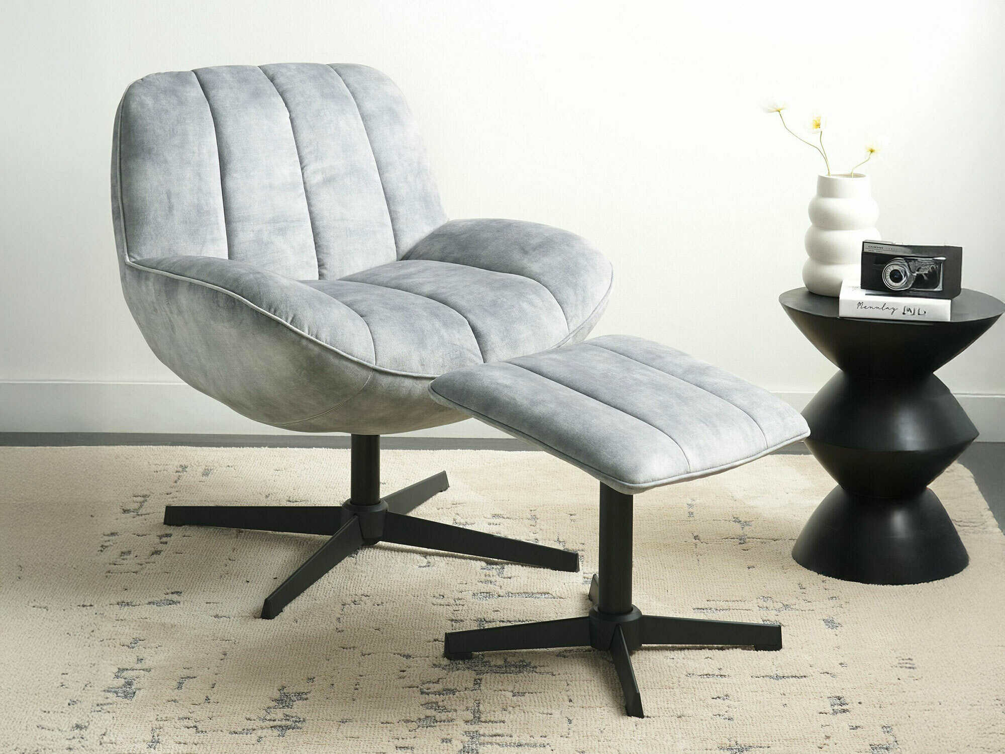 Krēsls Berwyn 2222 (Pelēks)