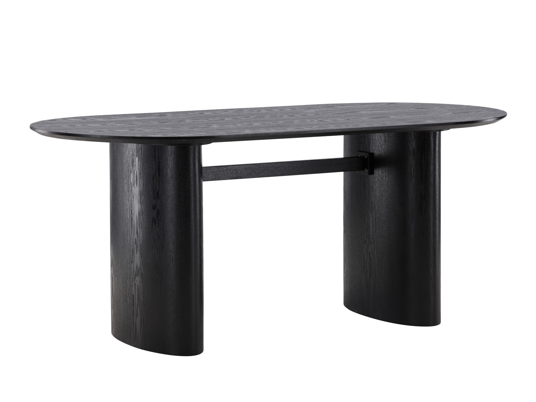 Обеденный гарнитур Dallas 4559 (Чёрный + Серебряный)