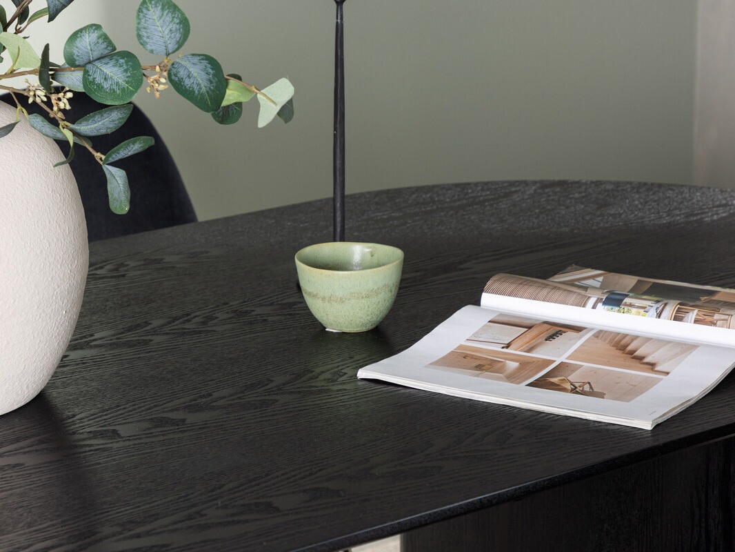 Обеденный гарнитур Dallas 4559 (Чёрный + Серебряный)