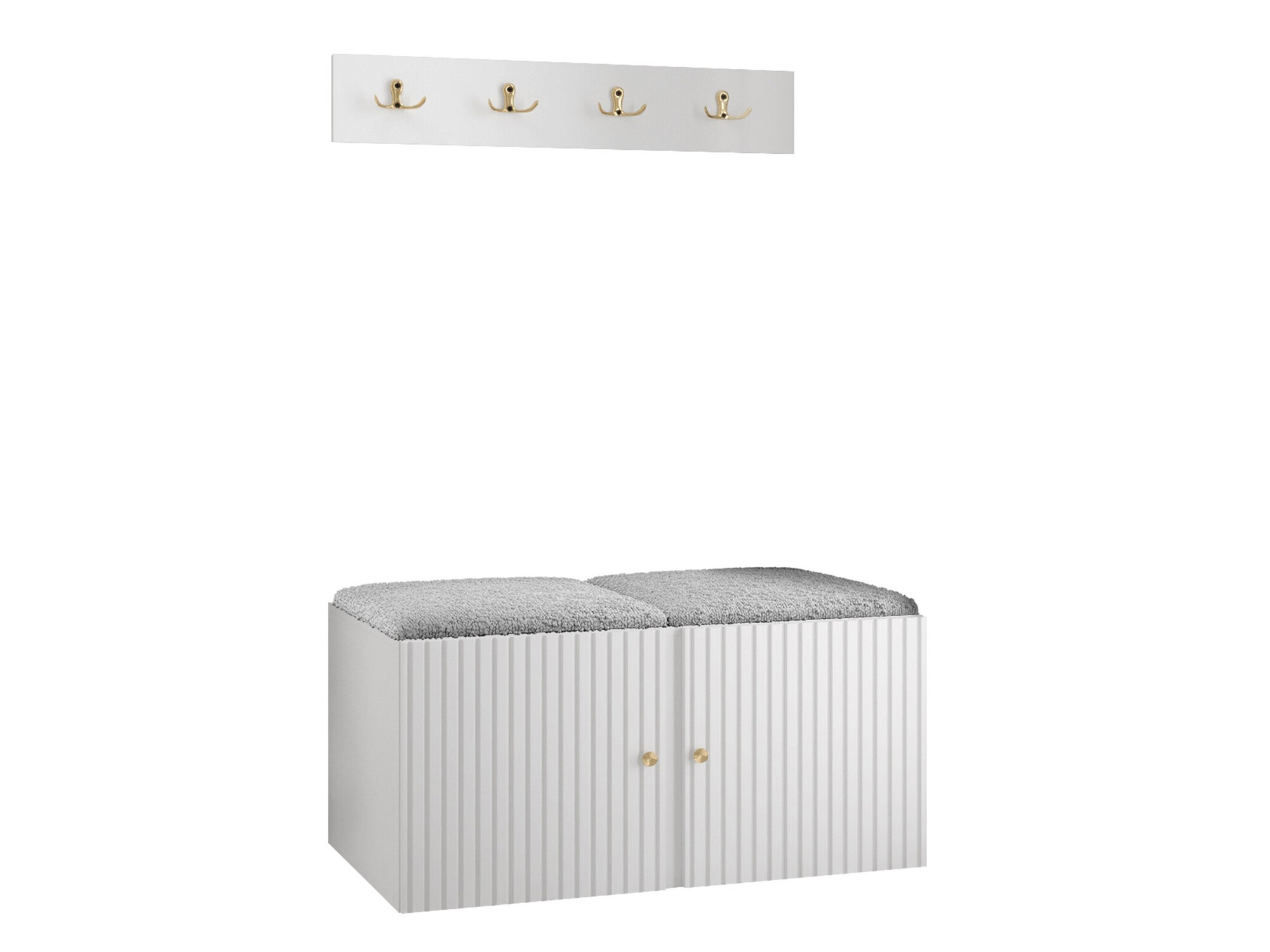 Priekšnama komplekts Hartford 384 (Balts)