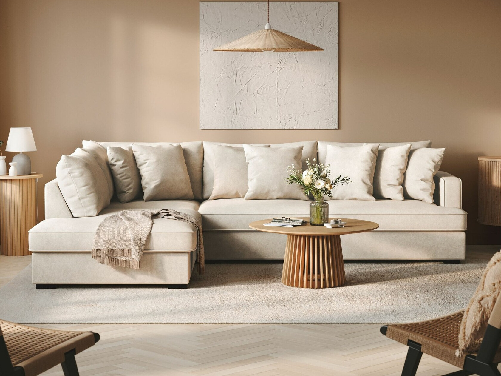 Stūra dīvāns Tivsoe 102 (Storm 02)