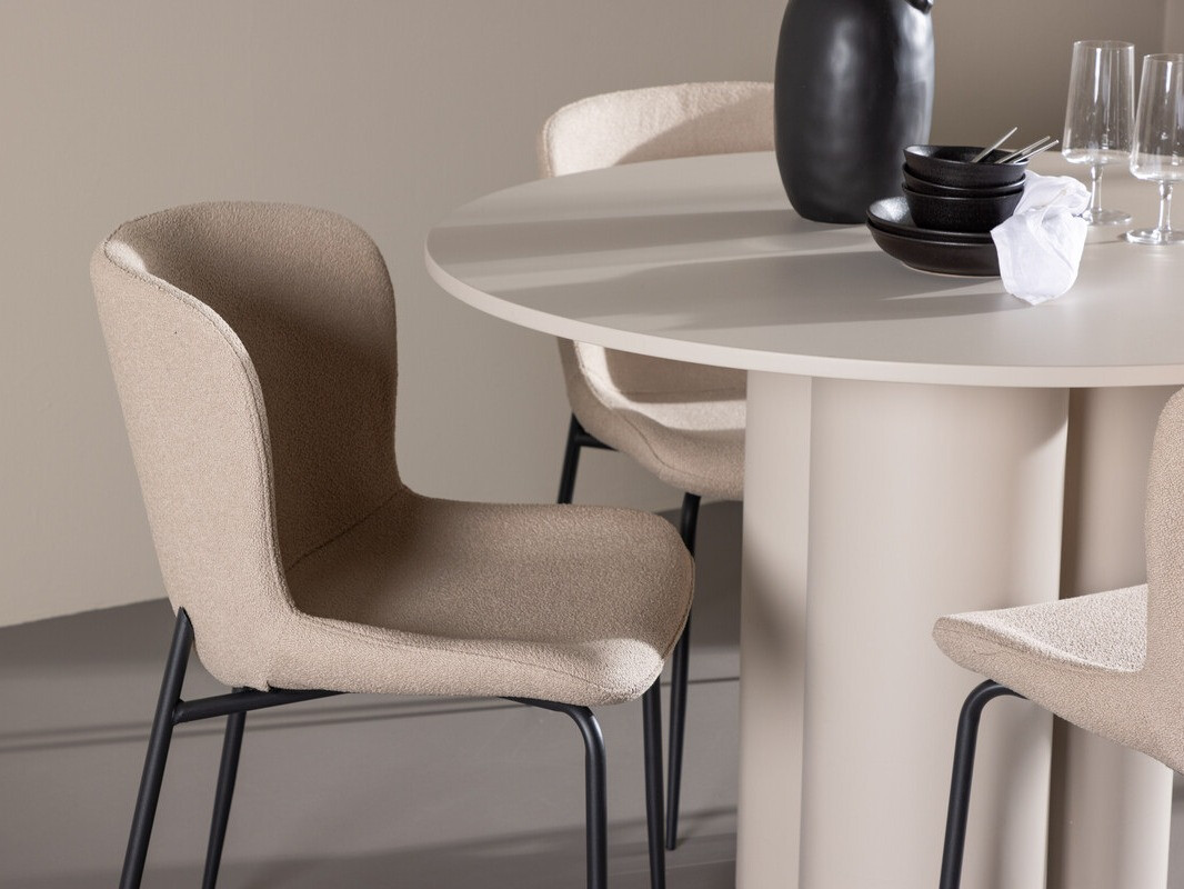 Ēdamistabas komplekts Dallas 4562 (Bēšs)