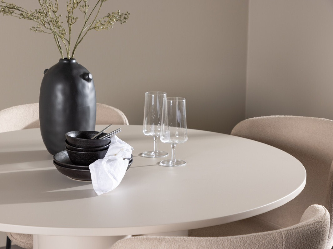 Ēdamistabas komplekts Dallas 4562 (Bēšs)