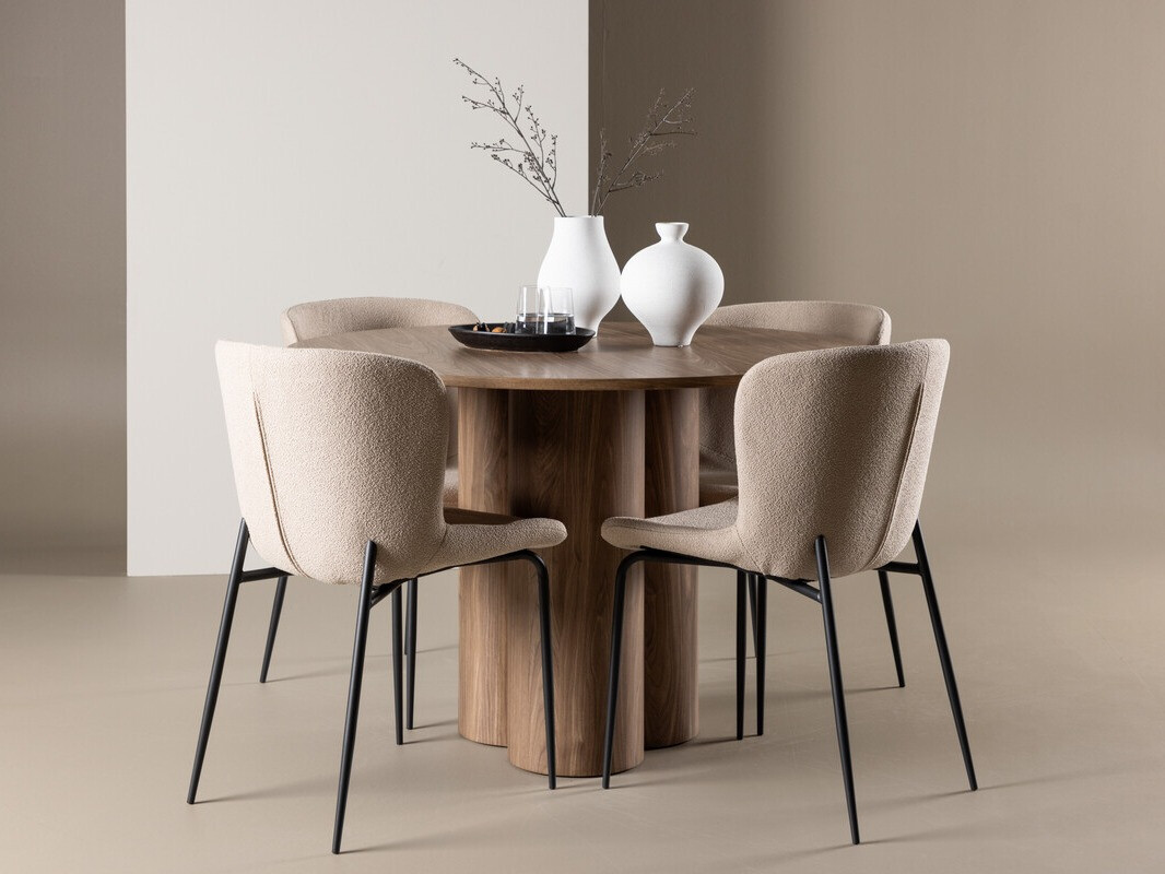 Ēdamistabas komplekts Dallas 4562 (Brūns)