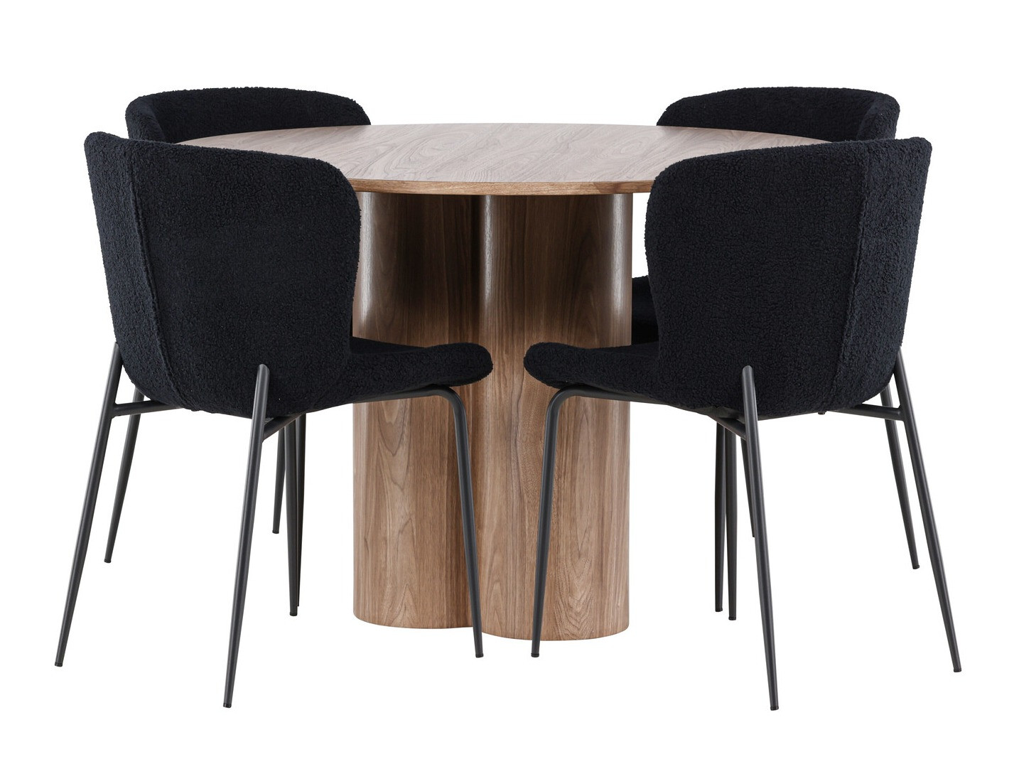 Ēdamistabas komplekts Dallas 4562 (Brūns)