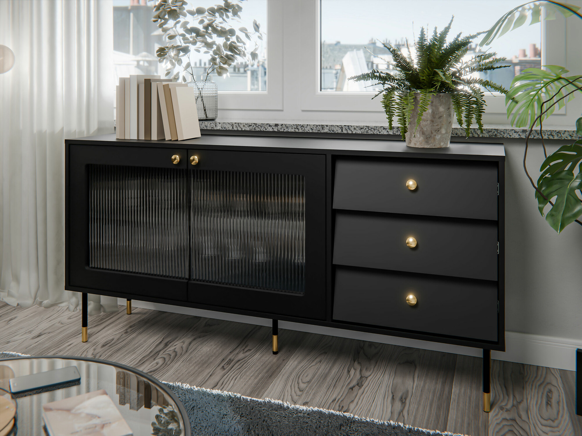 Kumode Feletri 101 (Melns)