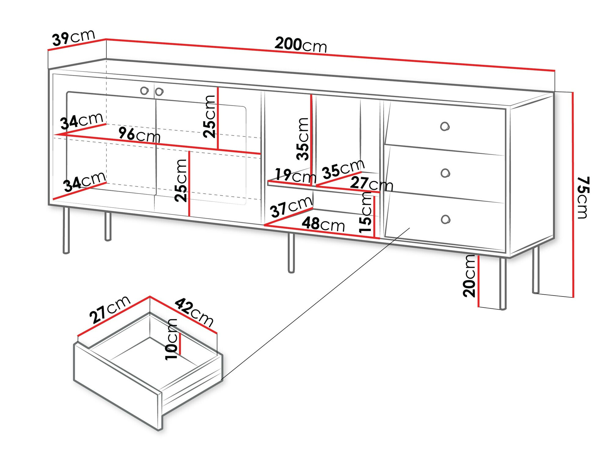 Kumode Feletri 104 (Balts)
