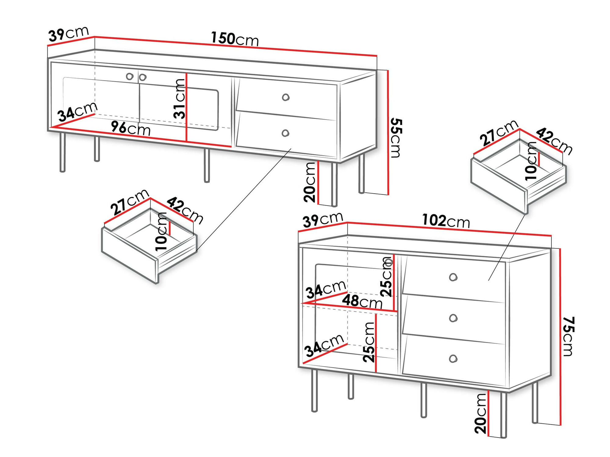 Набор для гостиной Feletri 108 (Белый)