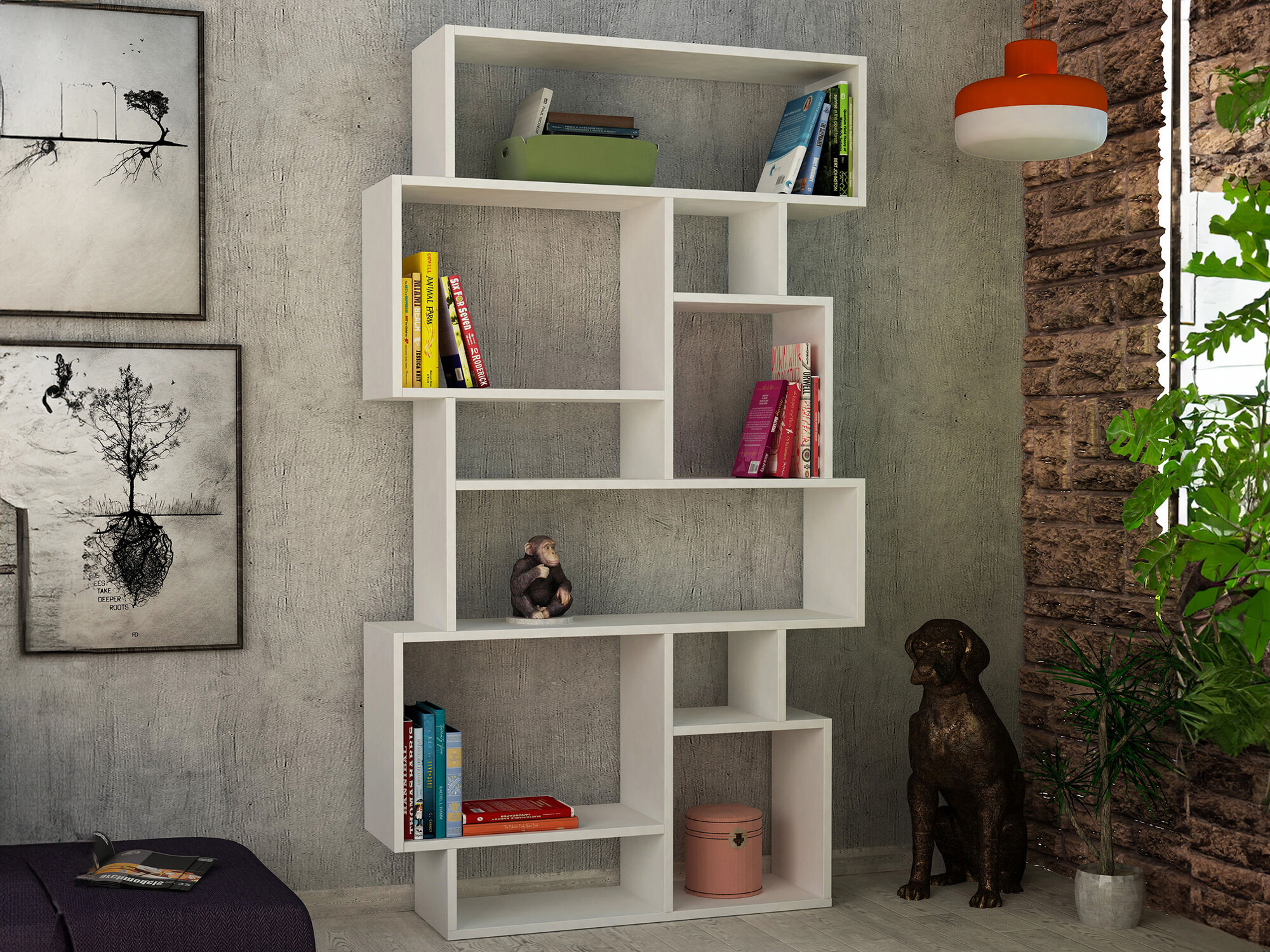 Plaukts Kailua 1080 (Balts)