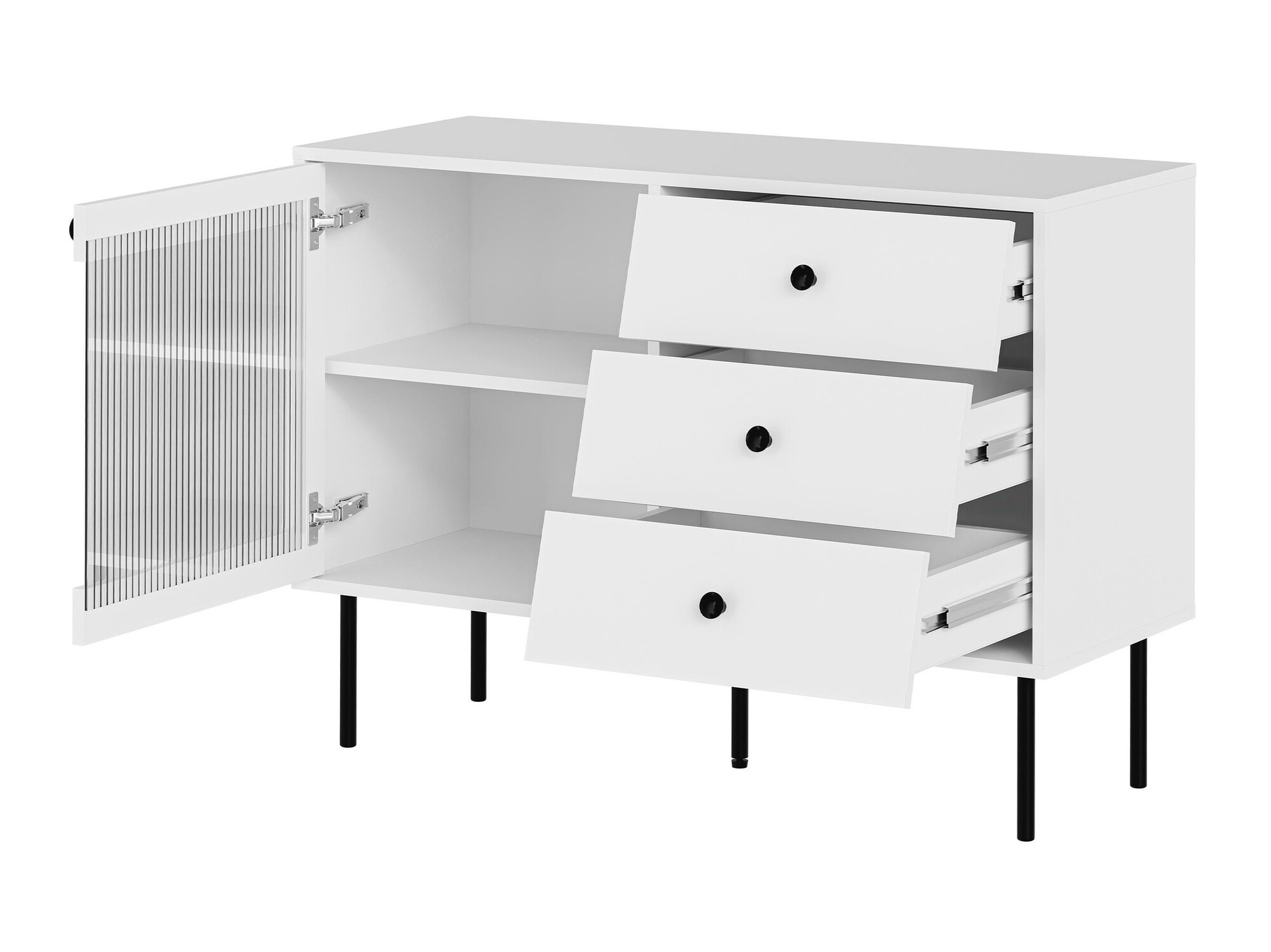 Viesistabas komplekts Feletri 108 (Balts)