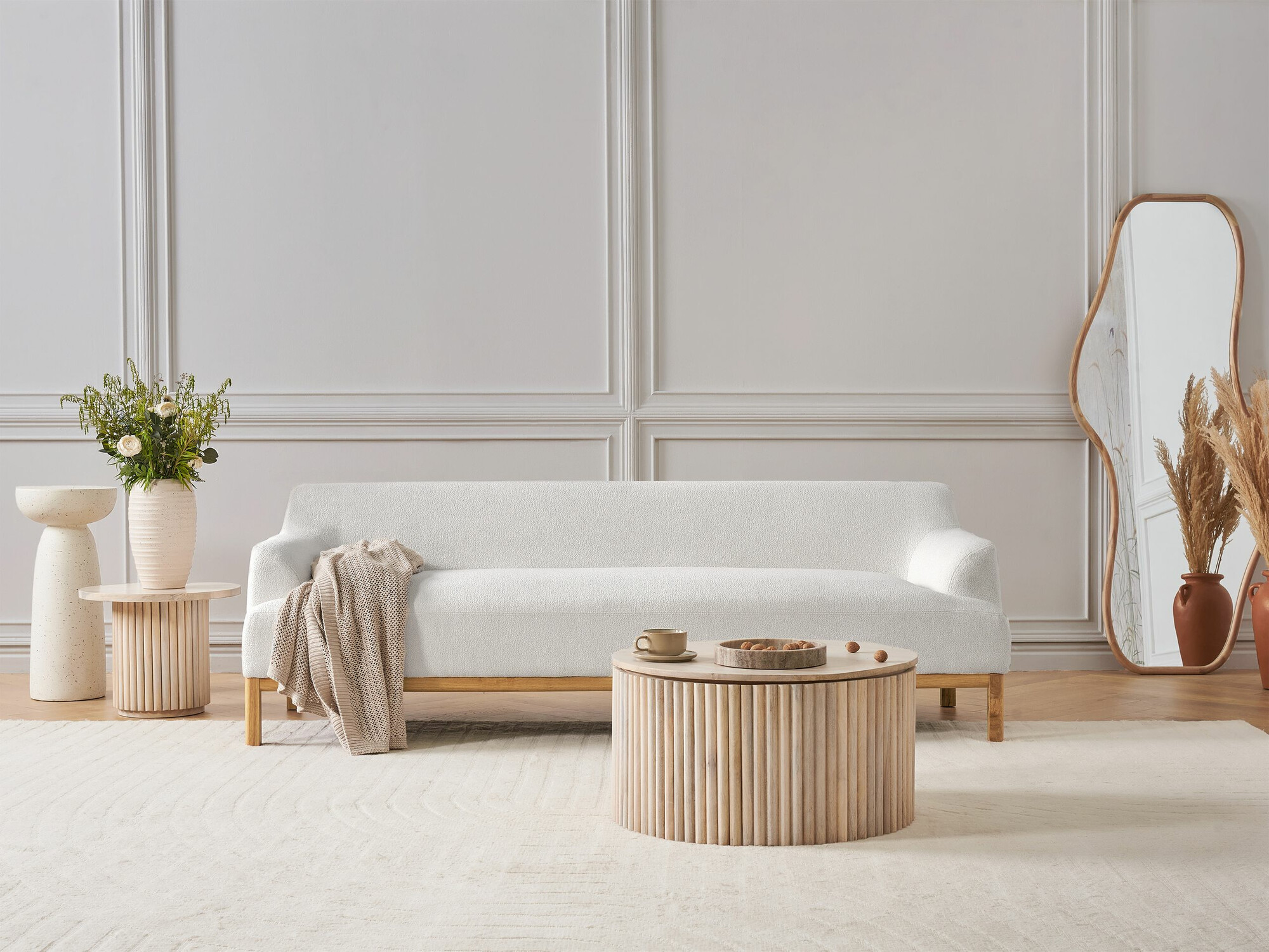 Dīvāns Berwyn 2228 (Balts)