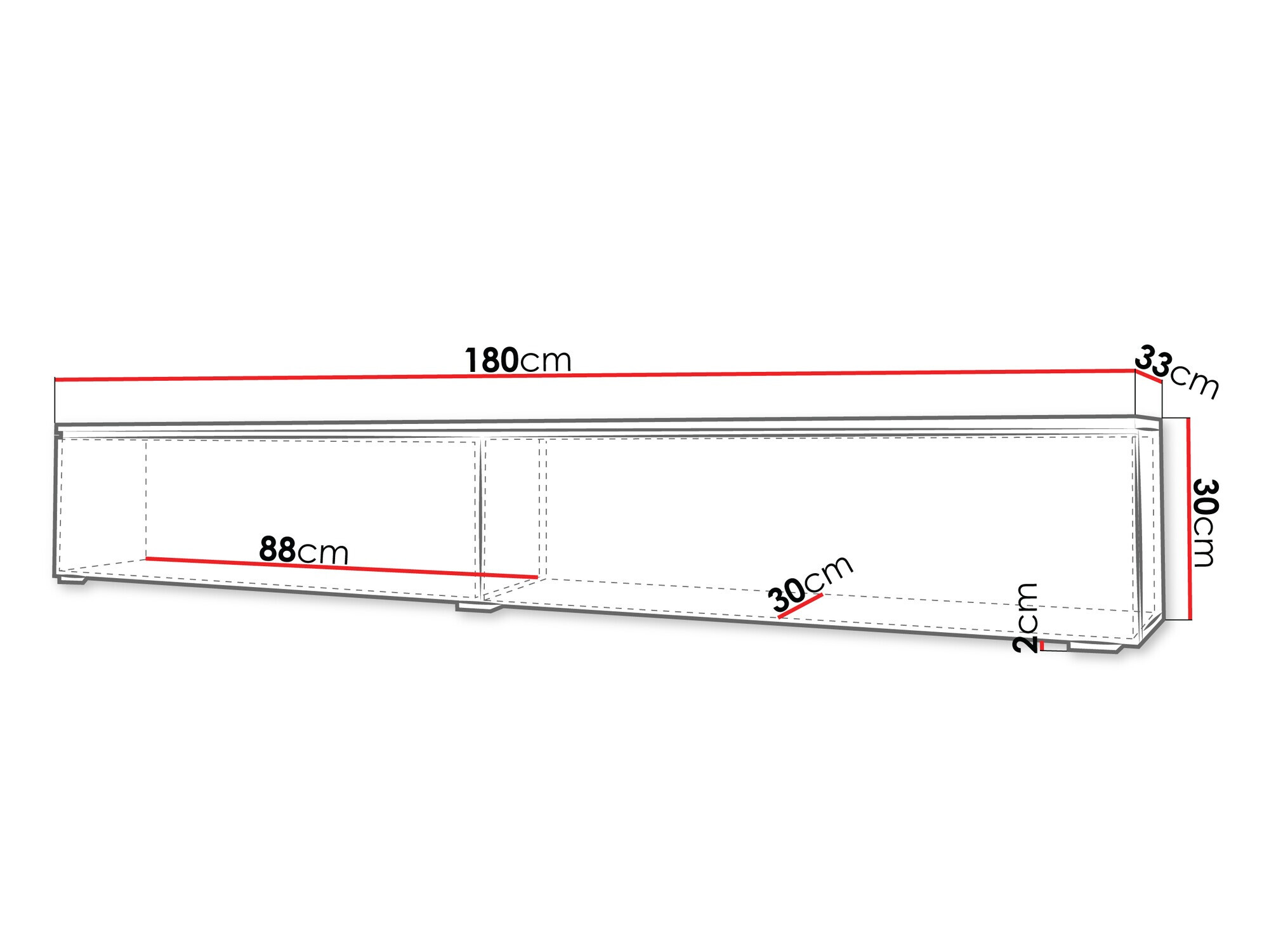 TV galds Sarasota 121 (Artisan ozols)