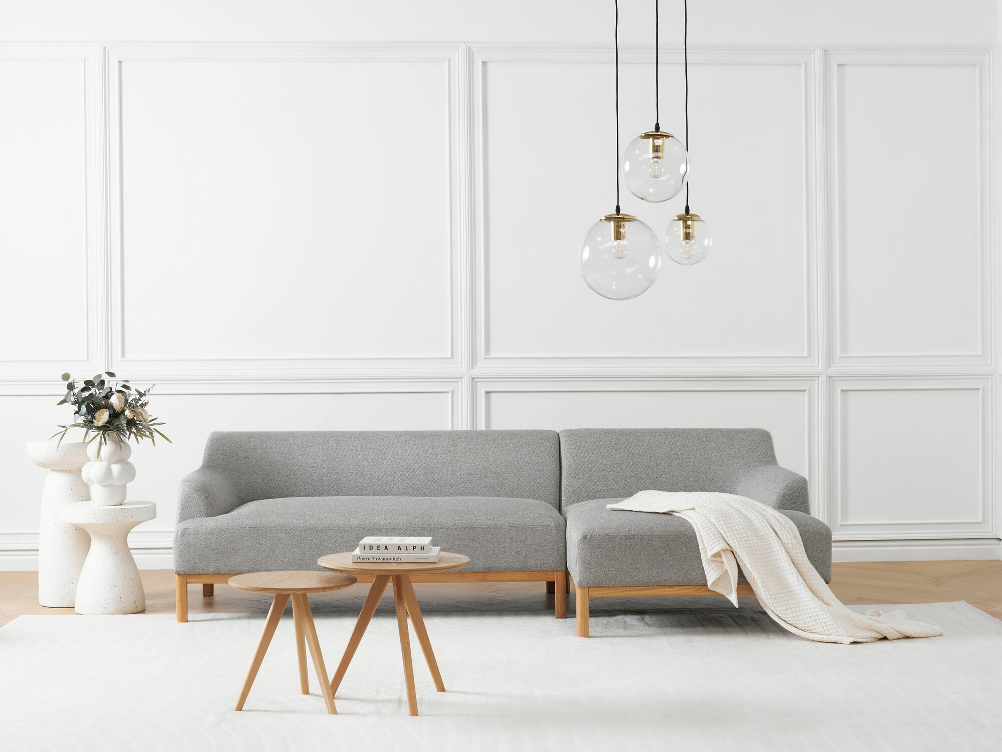 Угловой диван Berwyn 2229 (Серый)