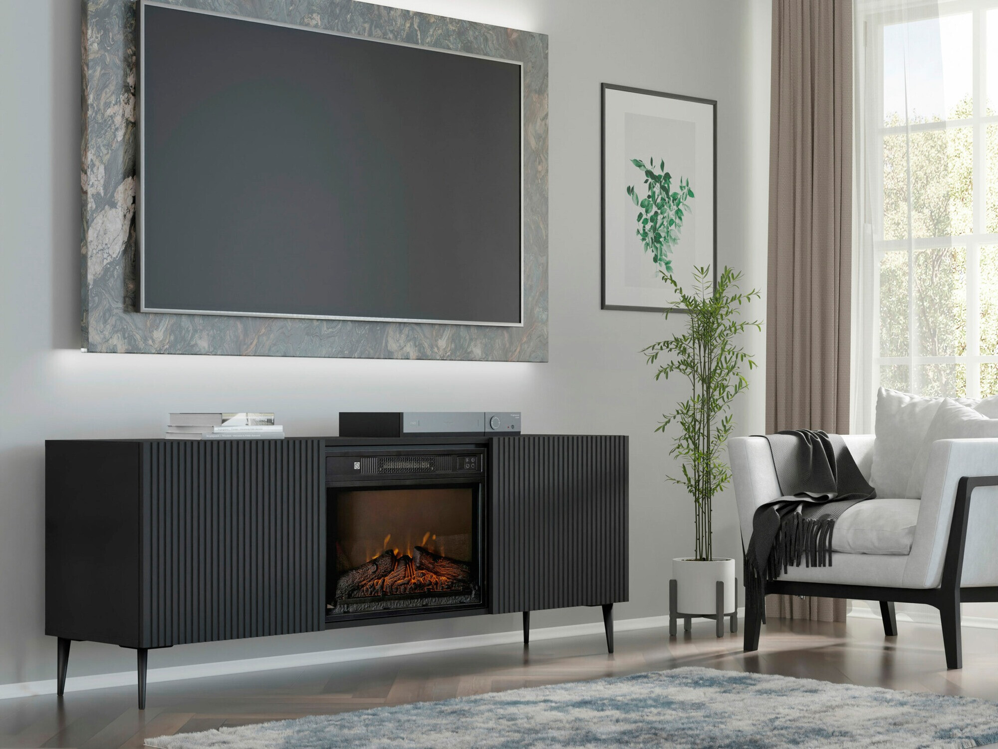 Шкафчик Talsalu 111 (Чёрный)