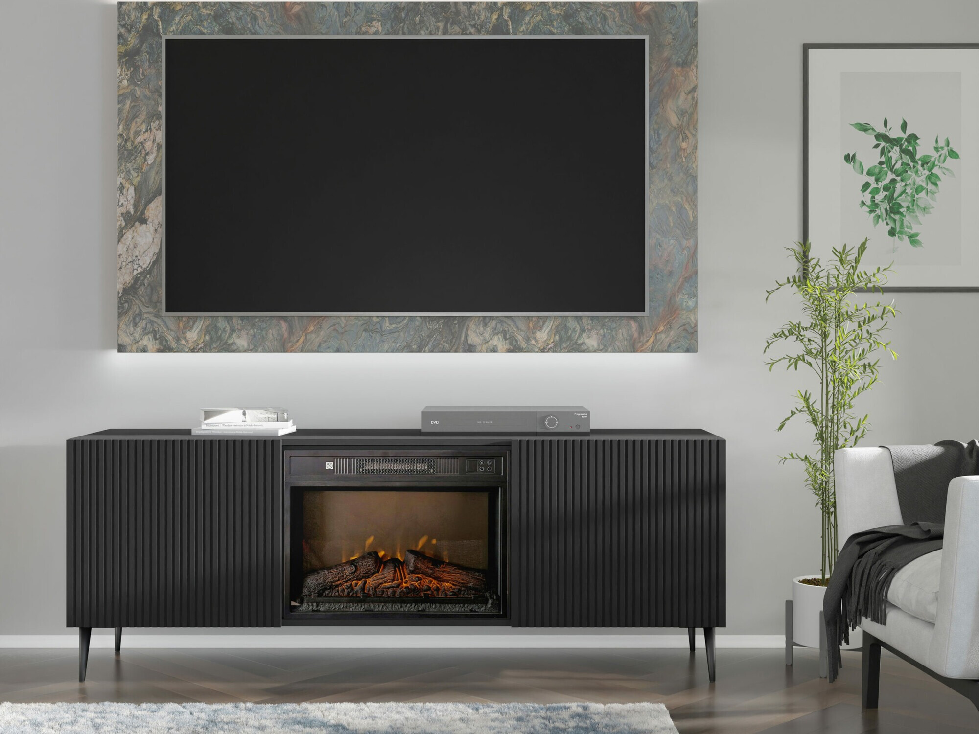 Skapis Talsalu 111 (Melns)