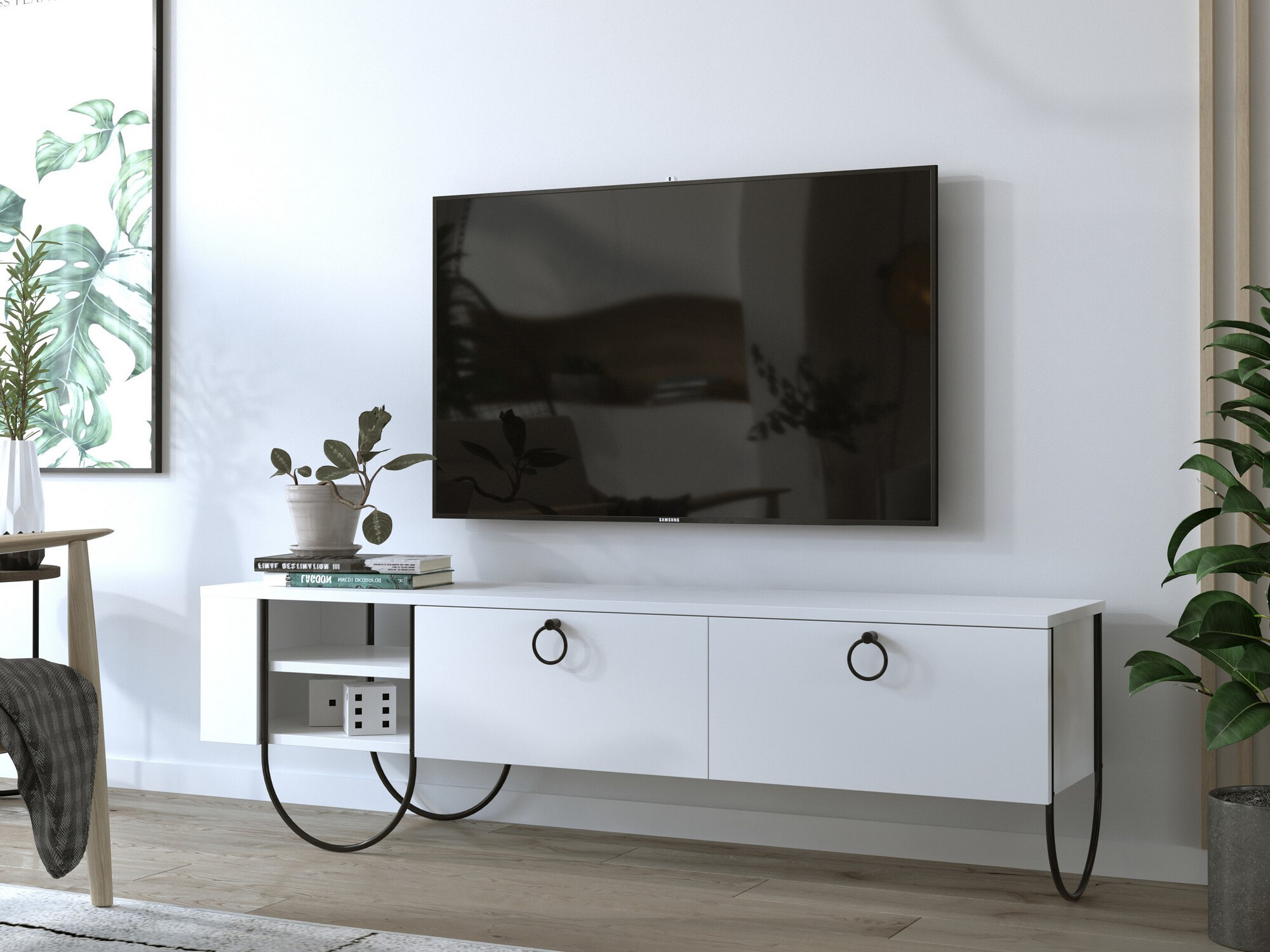 TV galds Kailua 1046 (Balts)