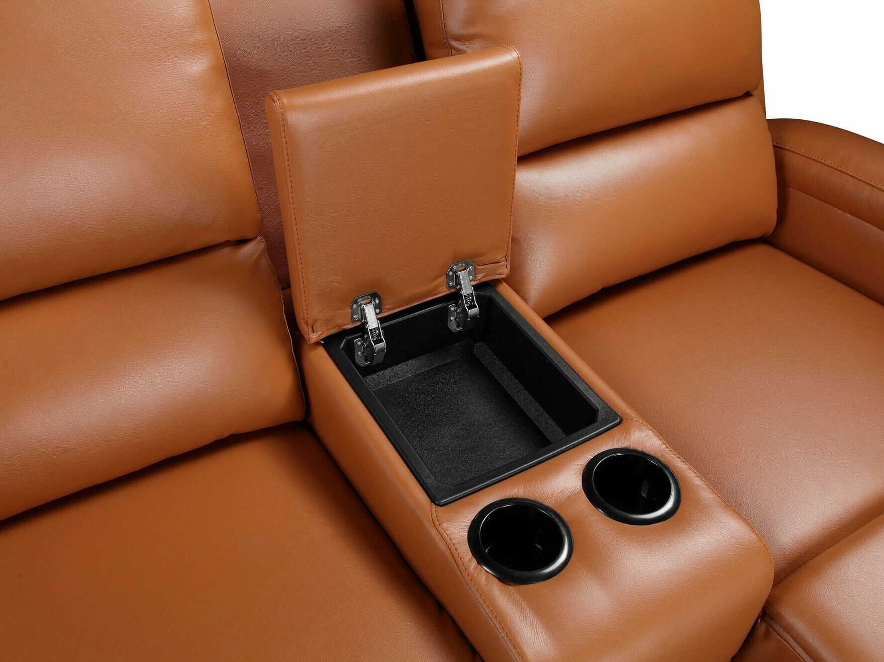 Stūra dīvāns reglaineris Denton 1368 (Brūns)