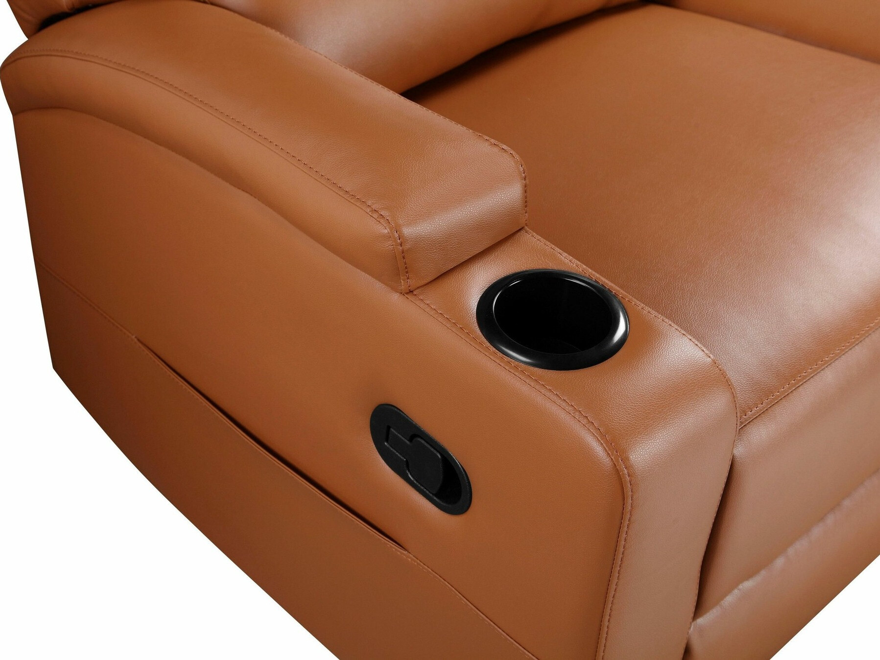 Stūra dīvāns reglaineris Denton 1368 (Brūns)