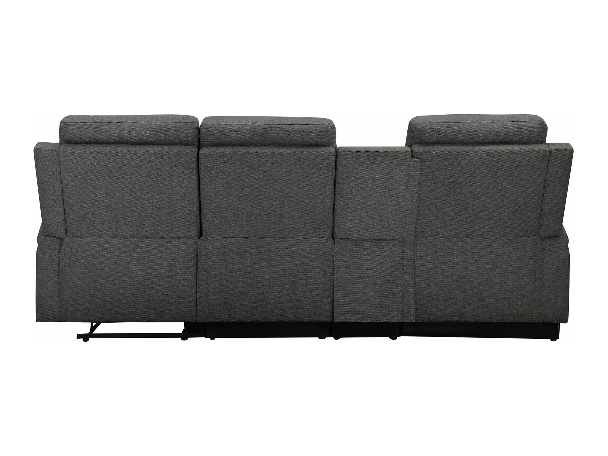 Угловой диван реклайнер Denton 1368 (Антрацит)