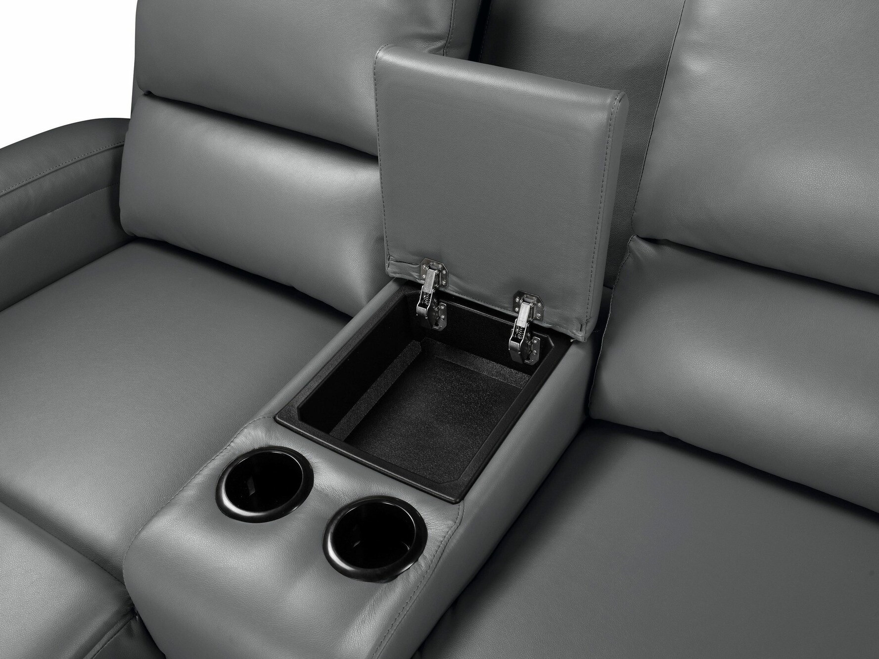 Угловой диван реклайнер Denton 1368 (Серый)