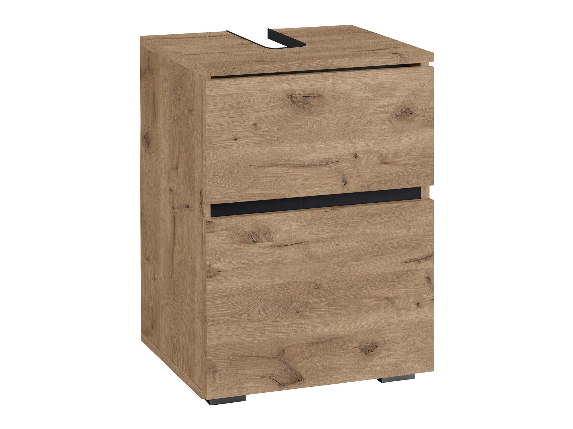 Stāvošs vannas istabas skapītis izlietnei Soncamu 103 (Ozols)