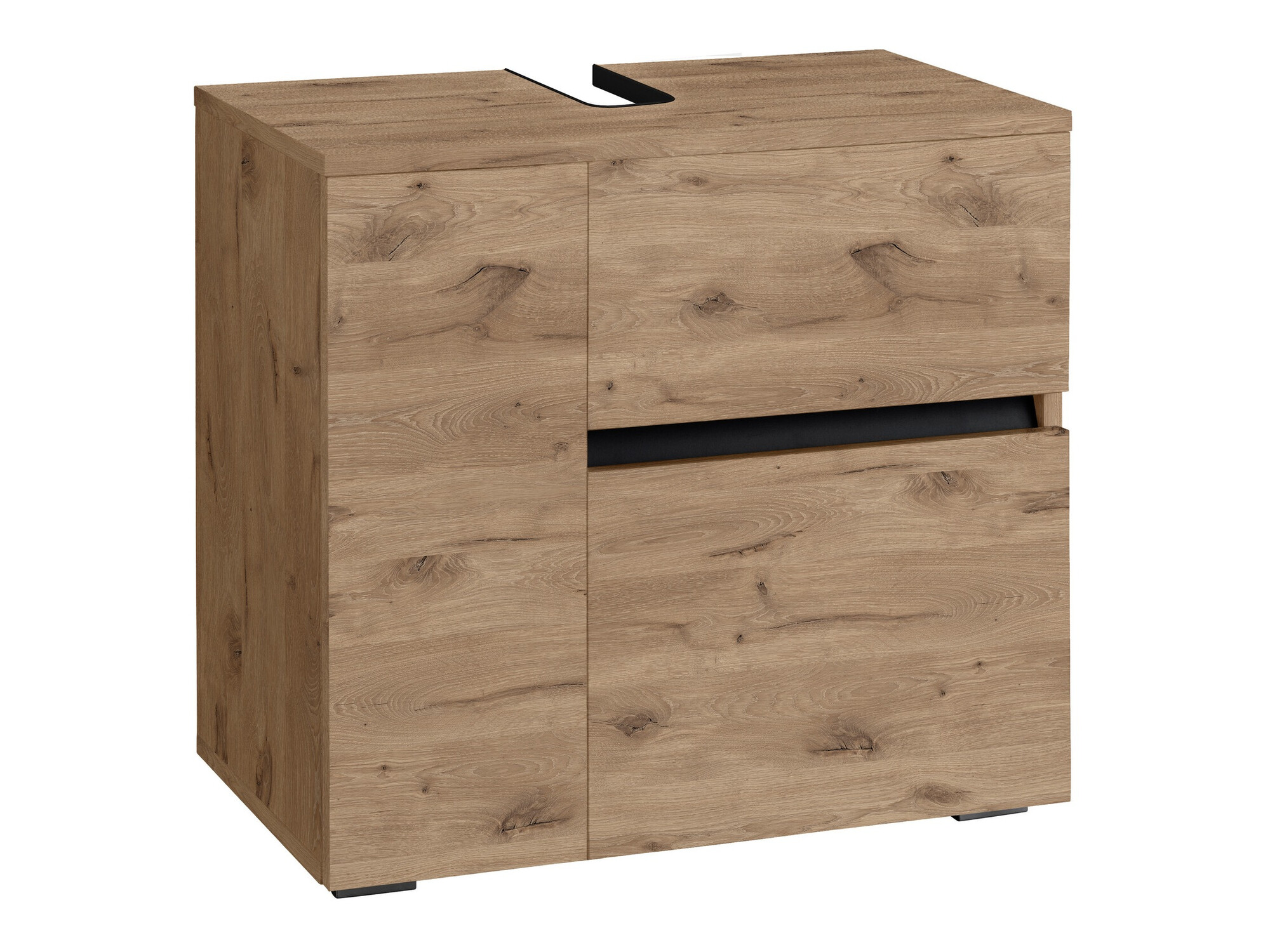 Stāvošs vannas istabas skapītis izlietnei Soncamu 108 (Ozols)