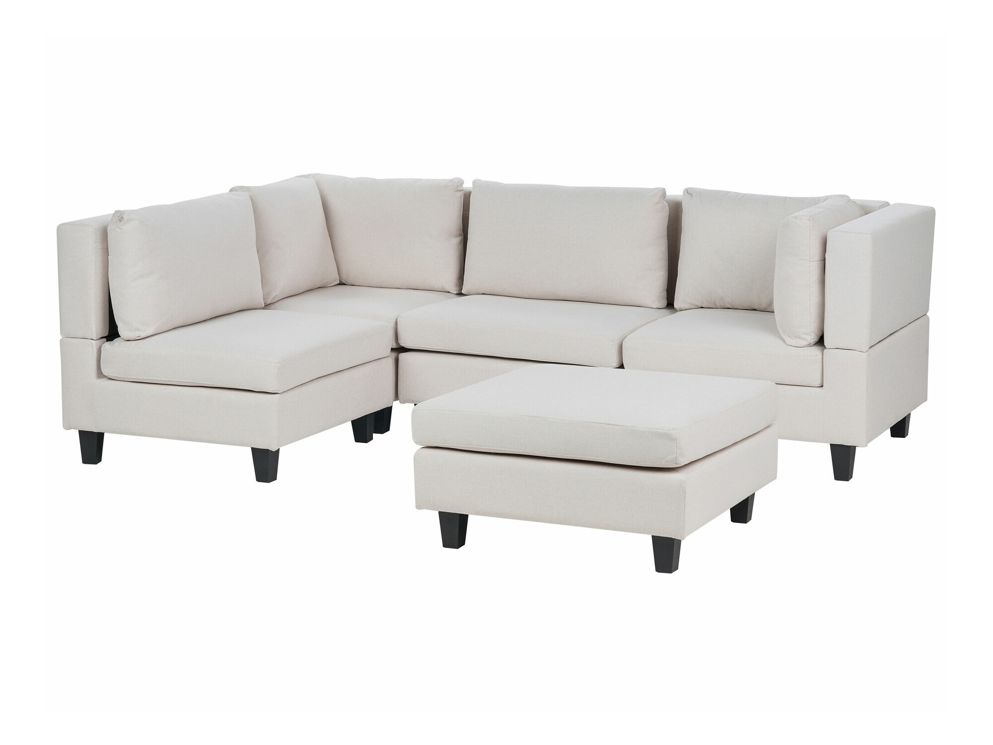 Модульный угловой диван Elbmeli 108 (Бежевый)