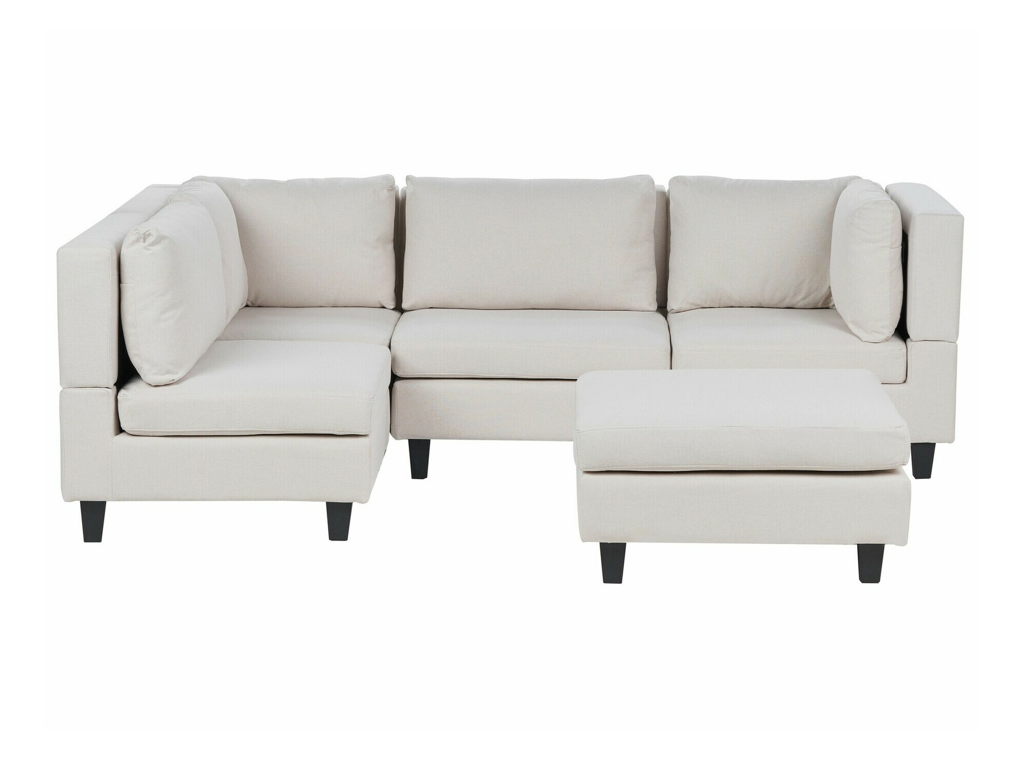 Модульный угловой диван Elbmeli 108 (Бежевый)