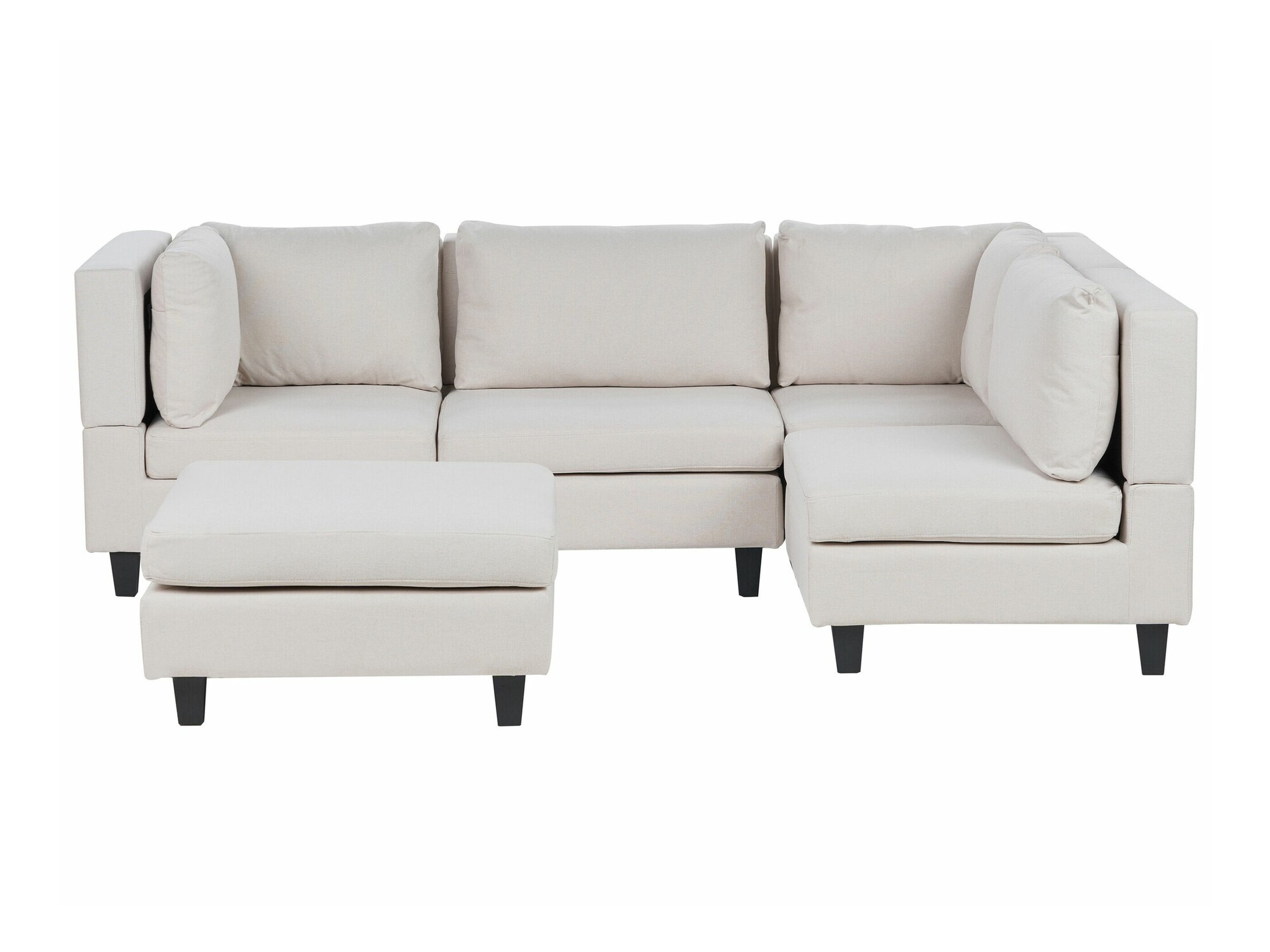 Модульный угловой диван Elbmeli 108 (Бежевый)