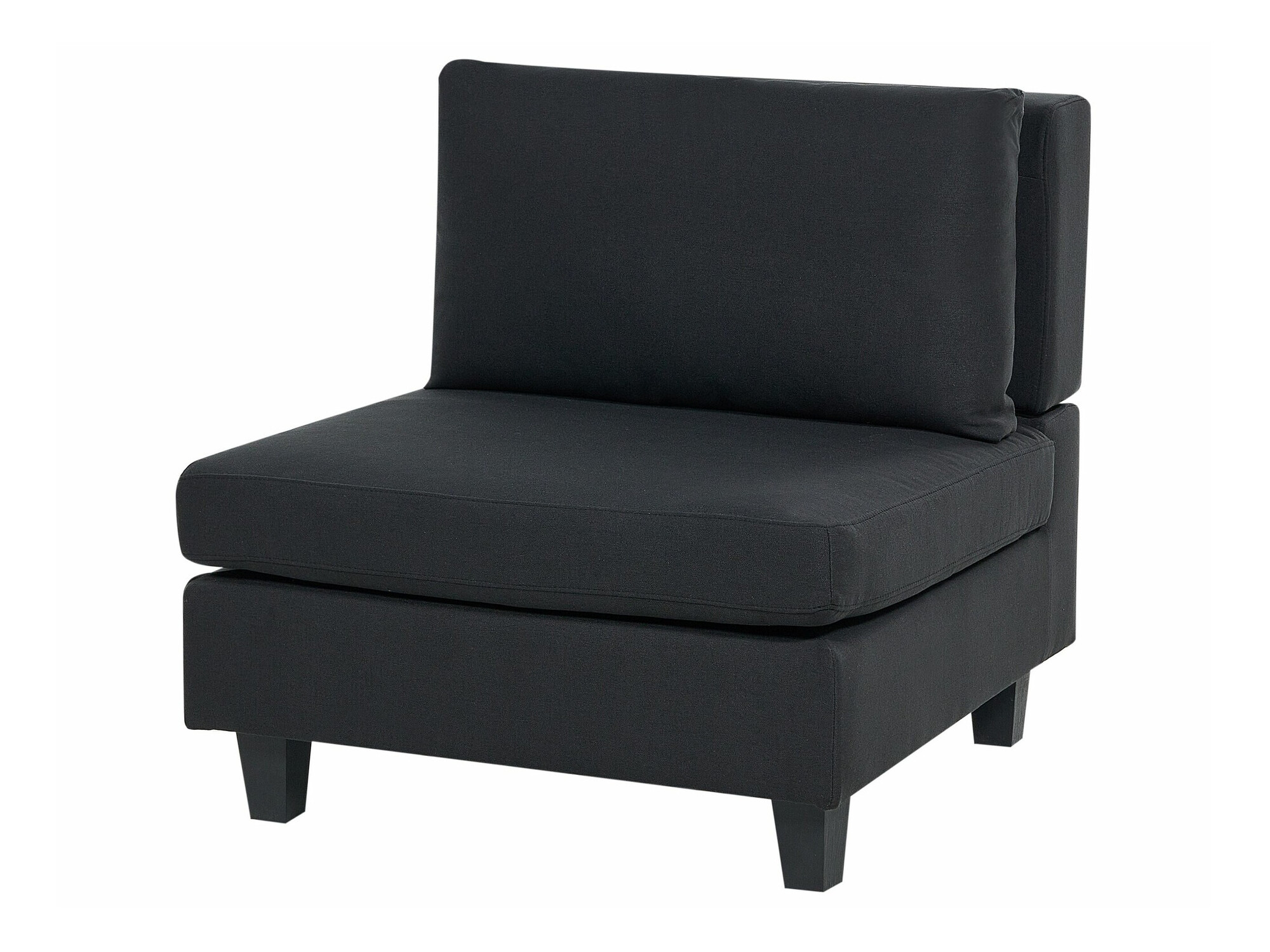 Модульный угловой диван Elbmeli 108 (Чёрный)