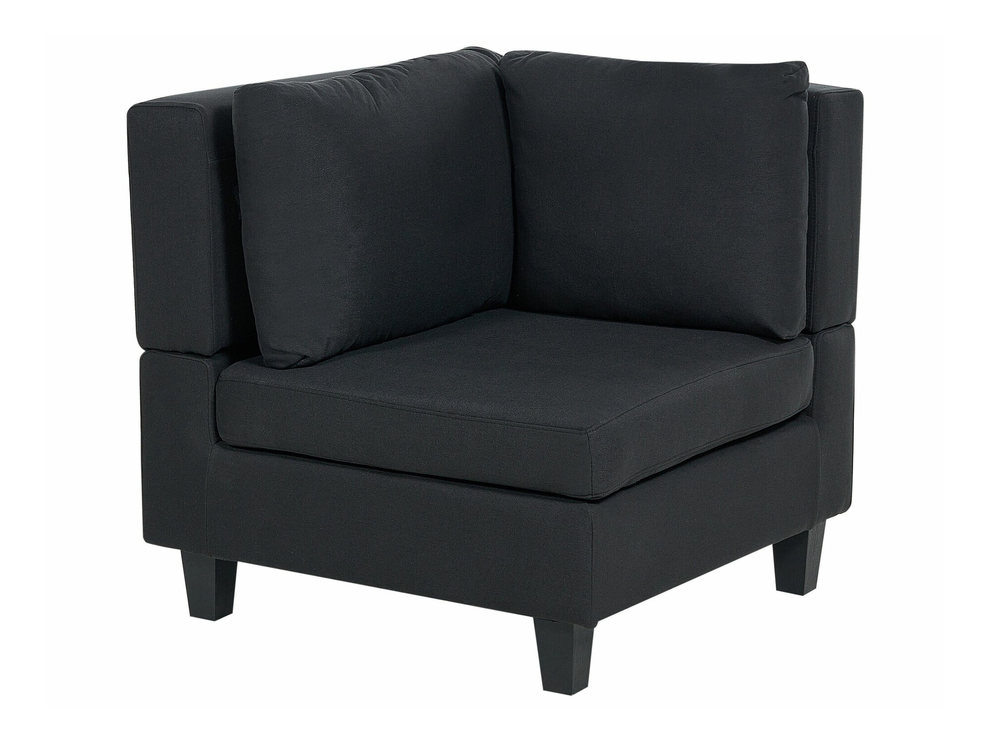 Модульный угловой диван Elbmeli 108 (Чёрный)