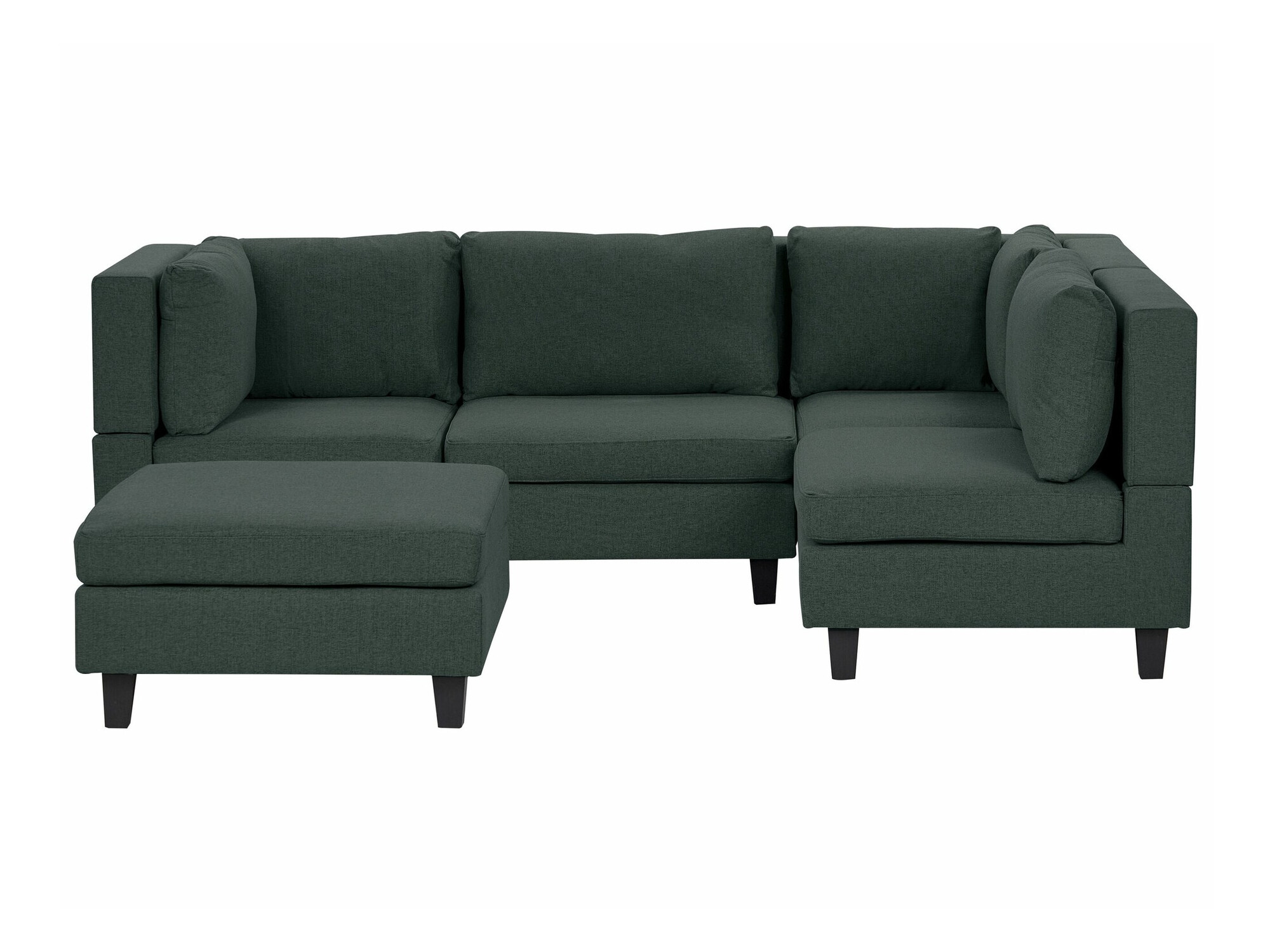 Модульный угловой диван Elbmeli 108 (Зелёный)