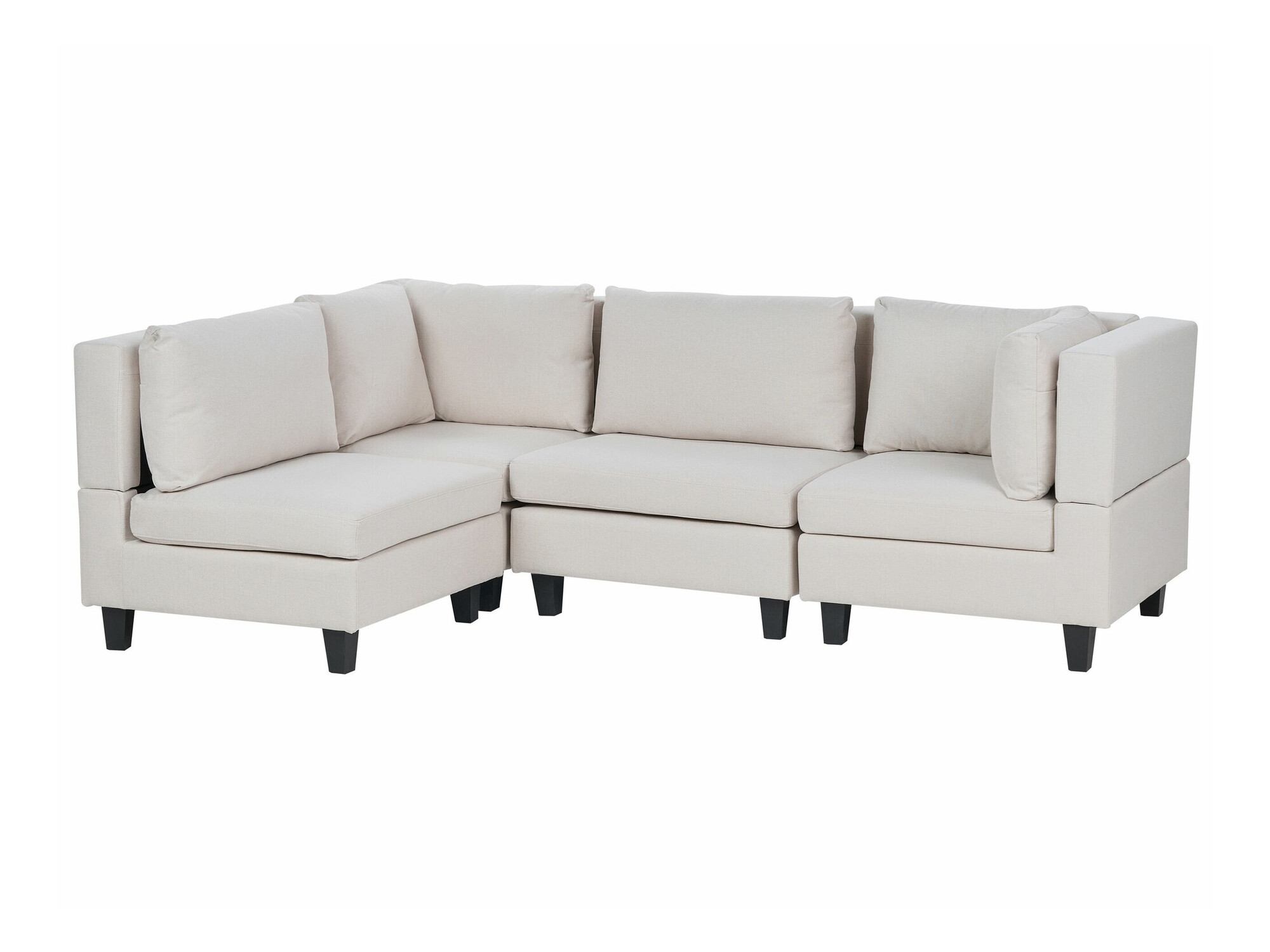 Moduļu stūra dīvāns Elbmeli 108 (Bēšs)