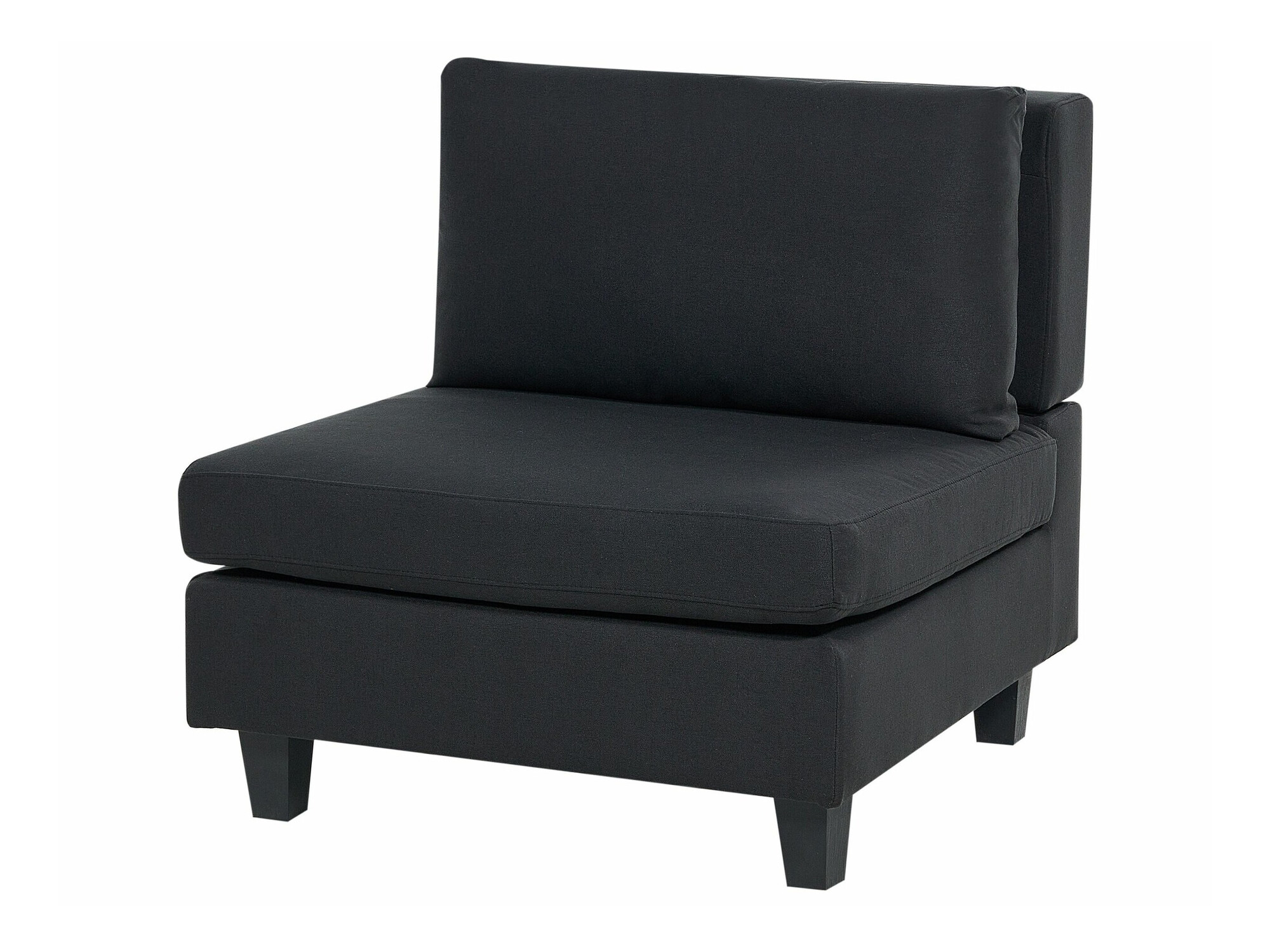 Moduļu stūra dīvāns Elbmeli 108 (Melns)