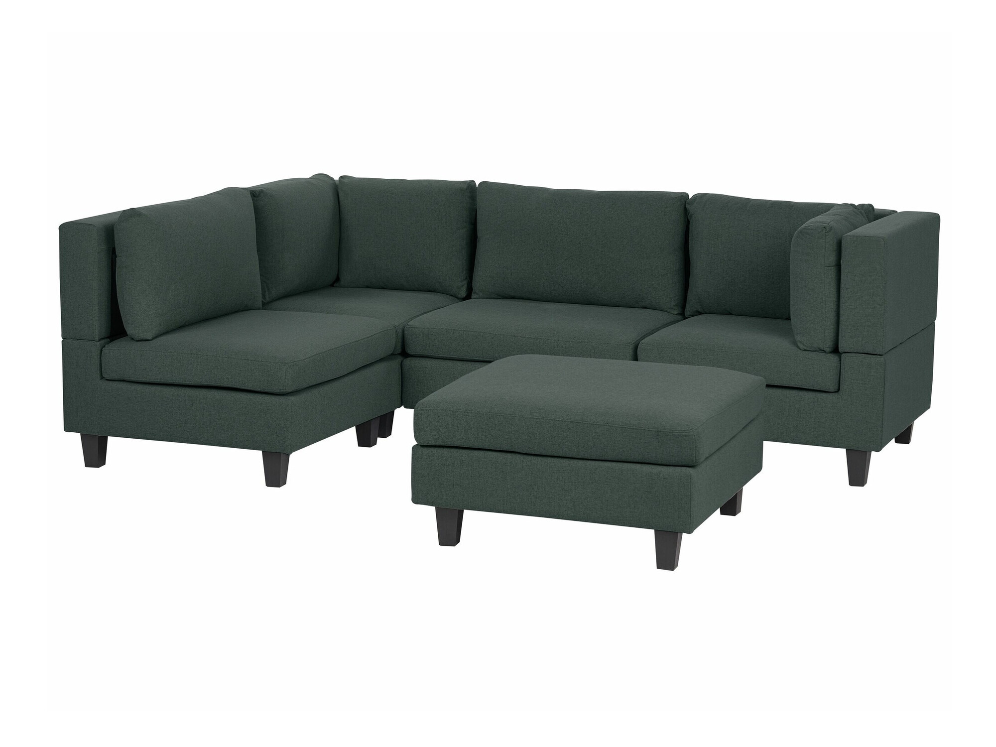 Moduļu stūra dīvāns Elbmeli 108 (Zaļš)